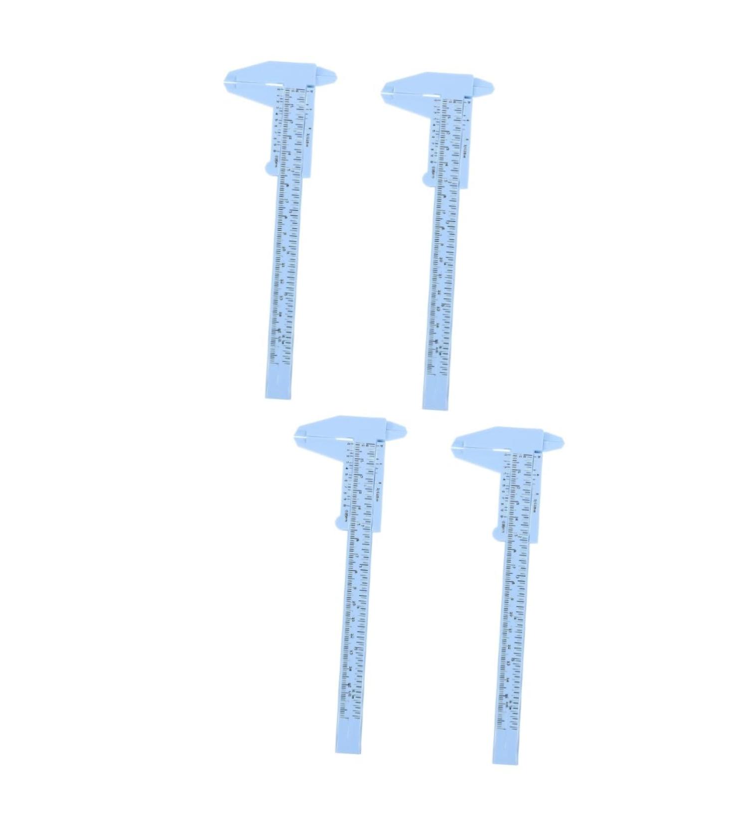 FOMIYES 4 Pcs Eyebrow Ruler Pro Tools Microblading Kit Mini Measure Tool Cosmetic Musical Instrument Miss - Buy Online on GoSupps.com