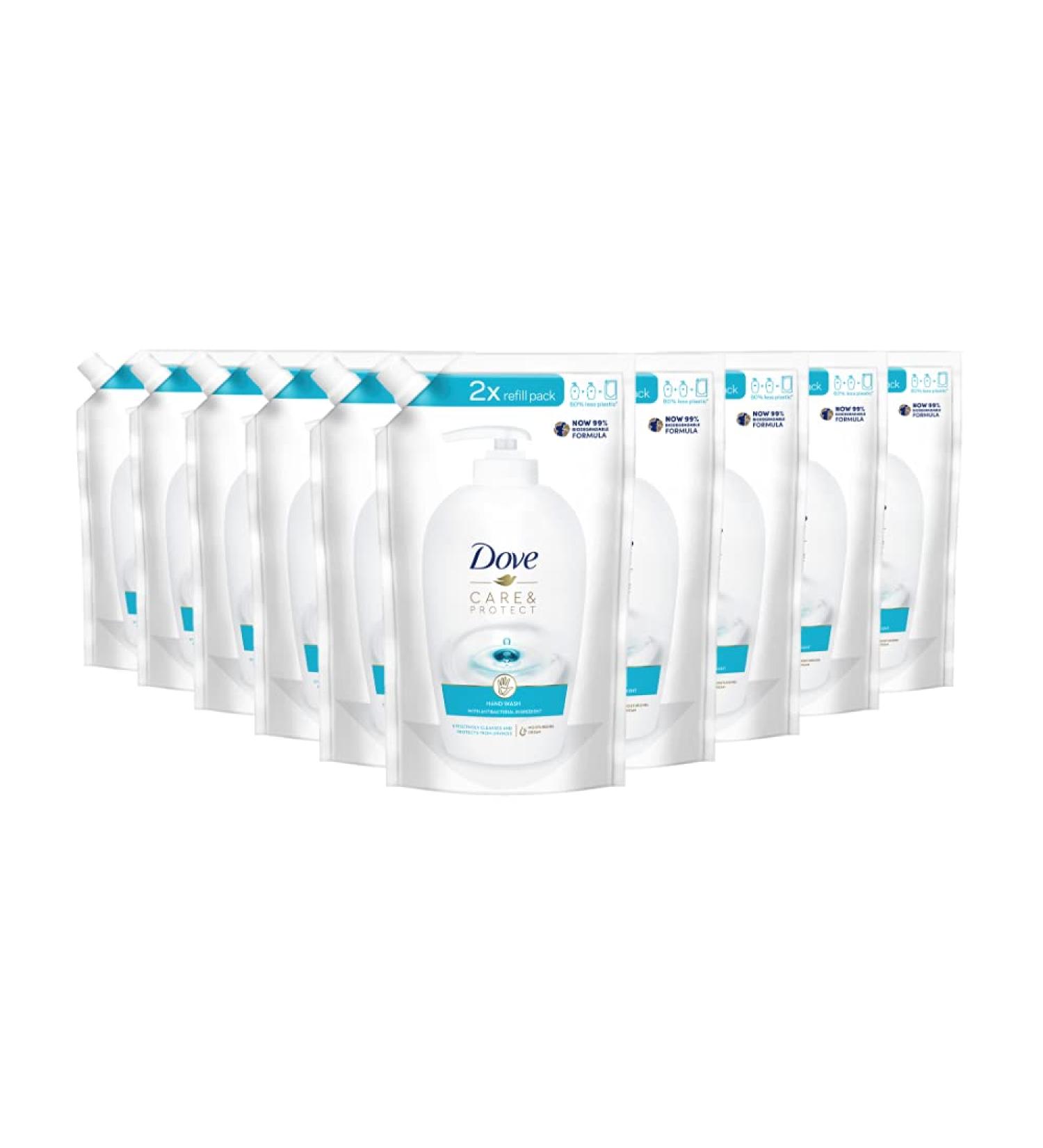  Dove 10x Dove Hand Soap Refill Deep Cleansing 500 ml - Multipack - Buy Online on GoSupps.com