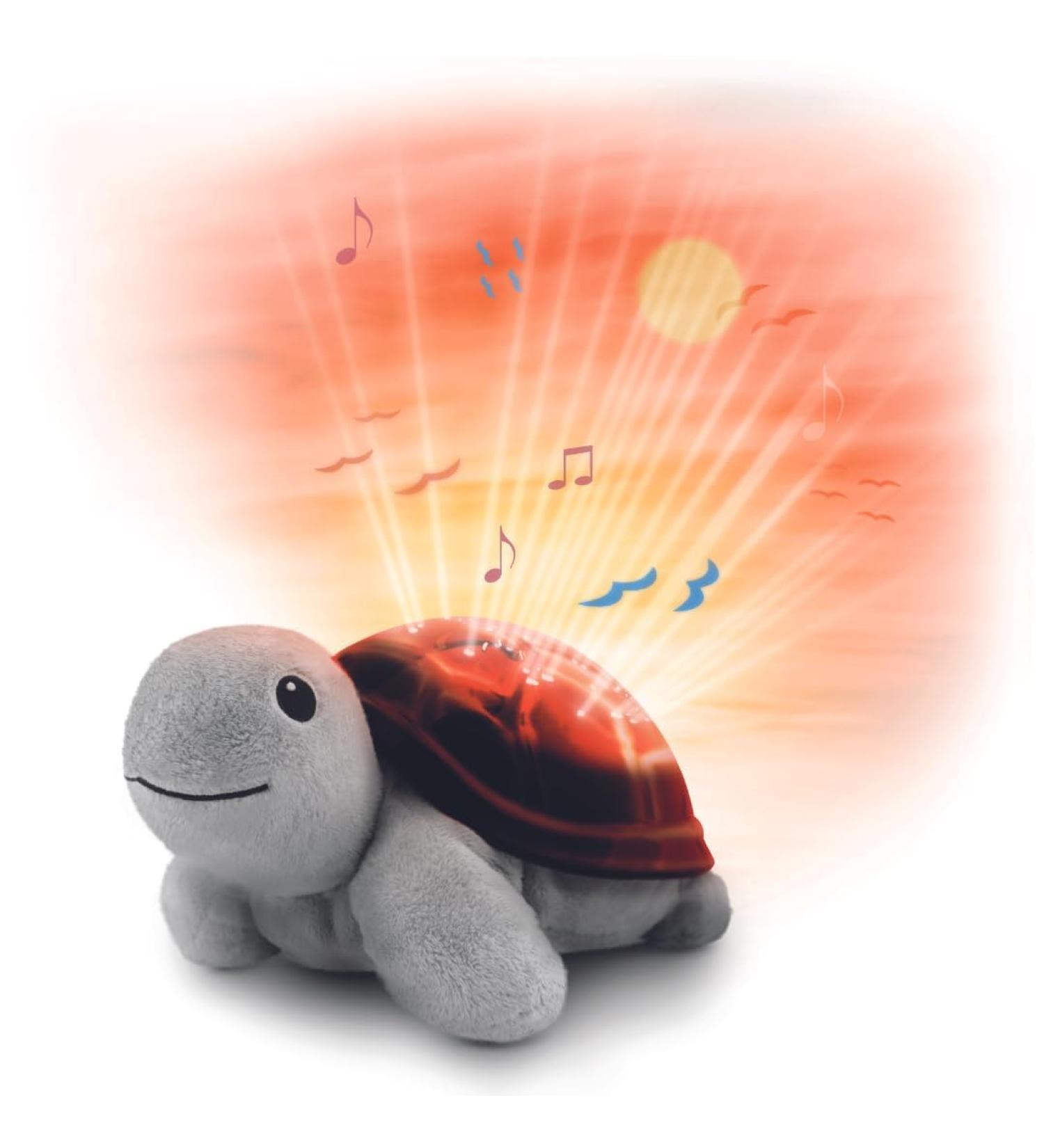 Zazu Tim the Turtle Projector - Portable Baby Night Light & Sunset Projector with 3 Calming Melodies | Gentle Brightness & Auto Shut-Off - Buy Online on GoSupps.com