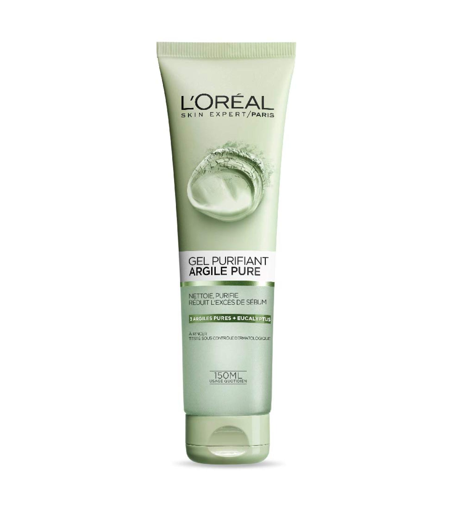 L'Or al Paris Pure-Clay Cleanser 4.4 fl. oz. - Deeply Cleansing Facial Wash - Buy Online on GoSupps.com