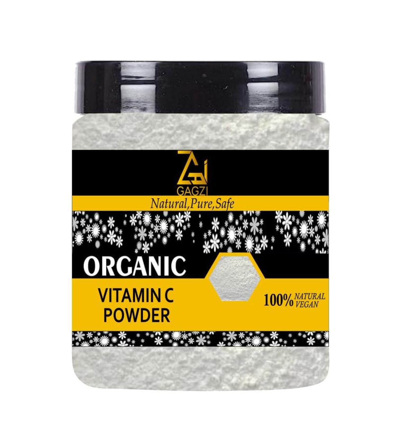 GAGZI Natural Vitamin C Powder 7 Oz / 198.50 Gram (Pack of 1