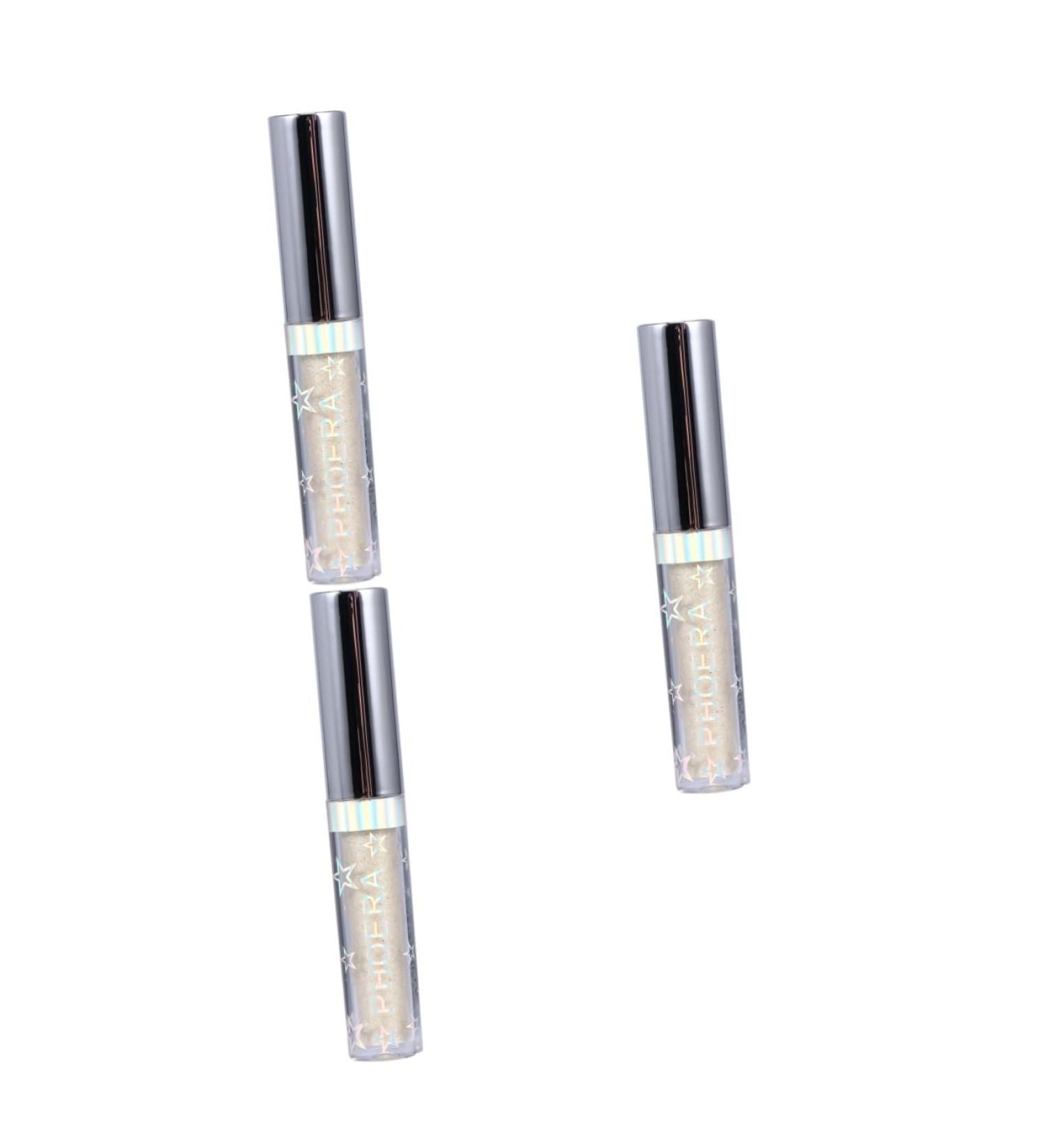 Beavorty 3pcs Eye Shadow Eyeshadow Glitter Liquid Eyeliners Glitter Eyeliner Glow Eye Powder Symphony 1 count (Pack of 1) Goldenx3pcs - Buy Online on GoSupps.com