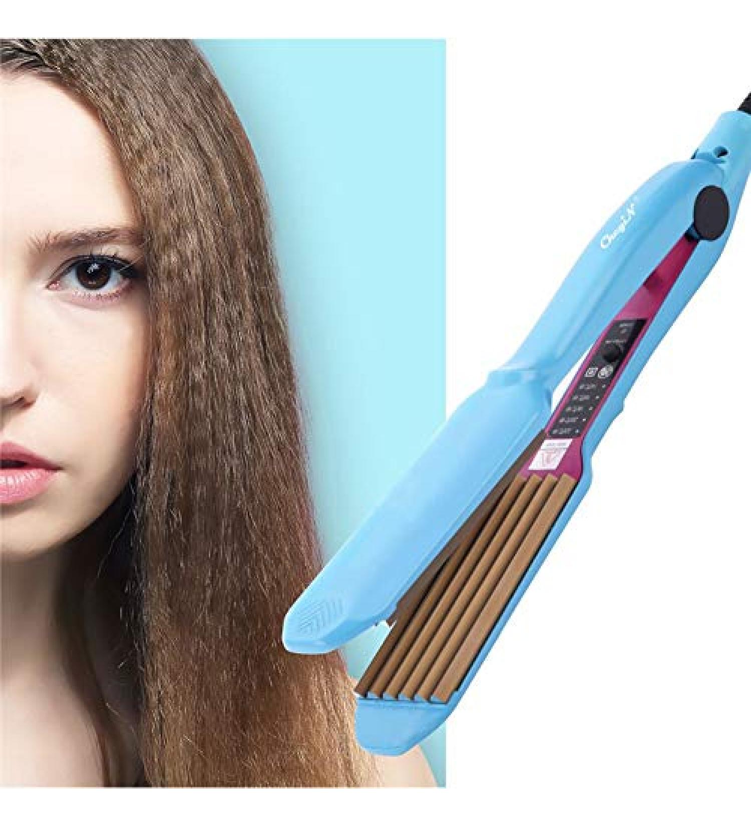 Curling Iron Professional Hair Curling Wand Professional Small Corrugation Hair Curler Tourmaline Ceramics Curling Iron Adjustable Temperature Floating Crimper Corn Plate BY ZZYY - Buy Online on GoSupps.com