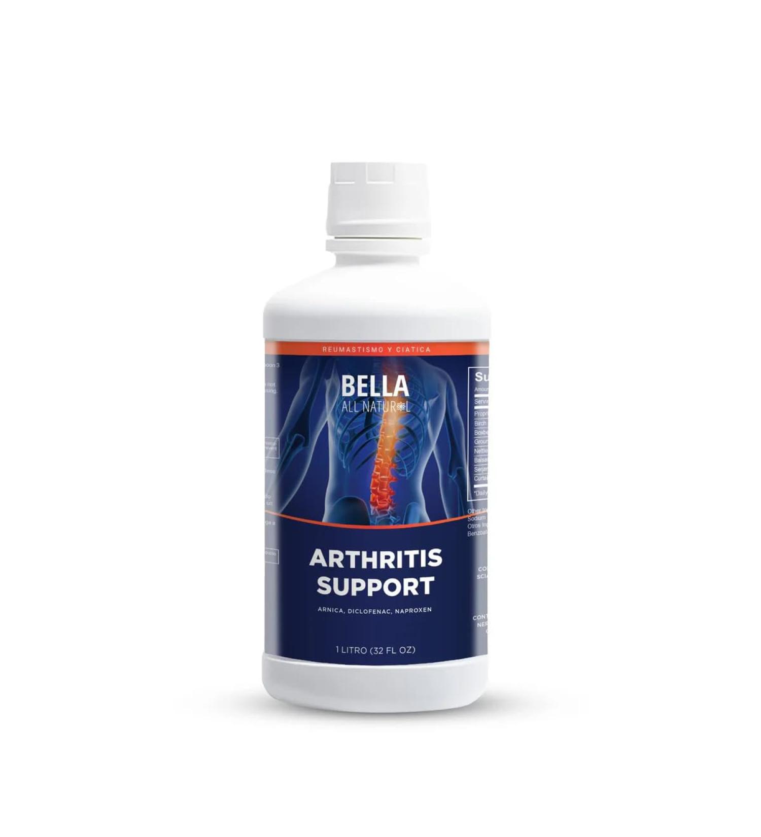 Bella All Natural Joint Support Liquid 32 fl oz High Absorption for Joint Comfort Mobility Flexibility & Bone Health