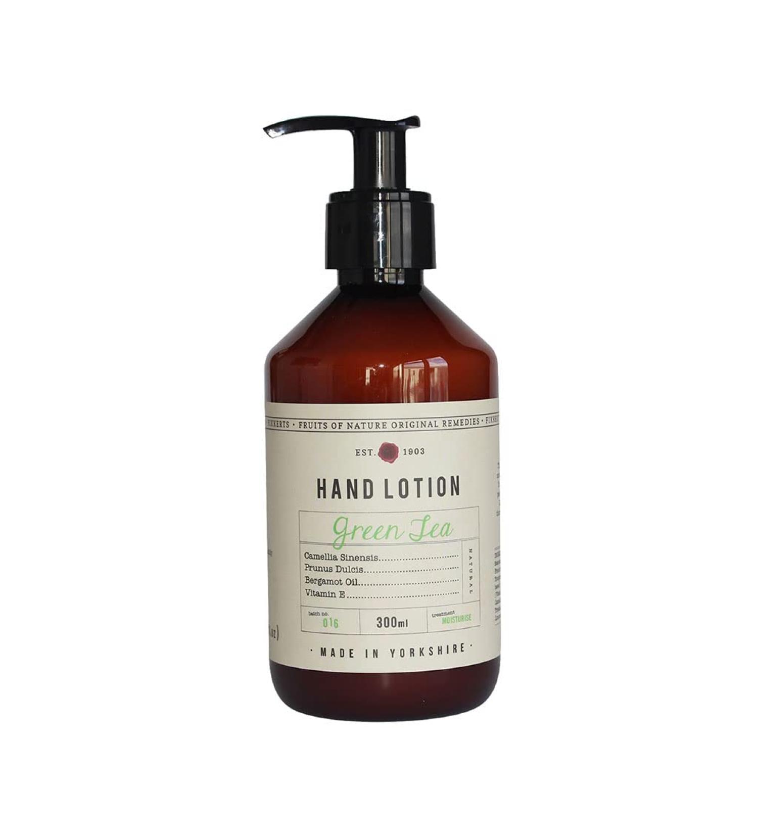 Fikkerts Luxury Green Tea & Bergamot Oil Hand Lotion - Buy Online on GoSupps.com