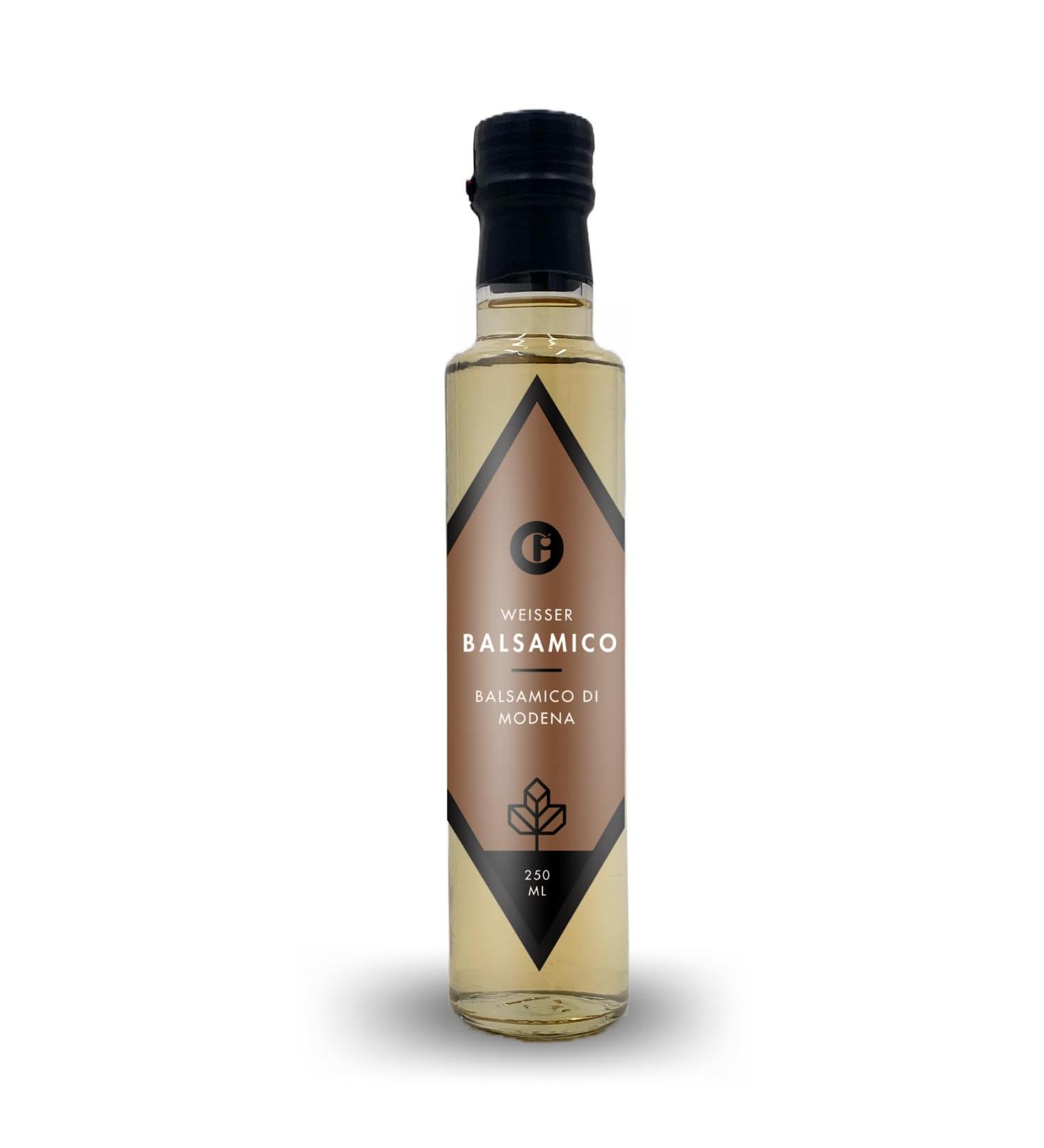Buy My Enjoyment Premium White Balsamic Vinegar di Modena - 250ml Trebbiano Grapes Oak Barrel Aged 5.4% Acidity - International Shipping Available - Buy Online on GoSupps.com