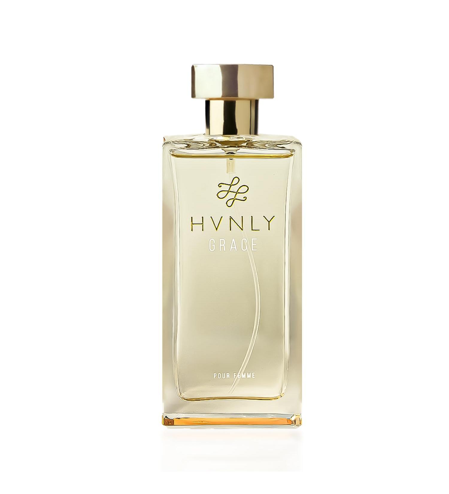 HVNLY Grace Eau De Parfum For Women | Long Lasting Premium Gourmand Floral Perfume With Notes Of Vanilla Orange Lily Of The Valley | Best For Office Wear Casual Wear | 3.4 oz (Pack of 1) Grace 3.38 Fl Oz (Pack of 1) - Buy Online on GoSupps.com