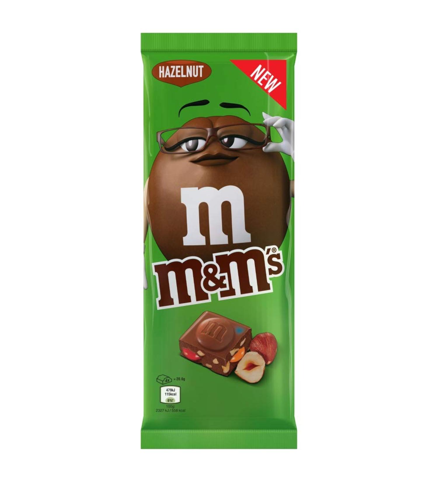 M&M'S TAVOLETTA CIOCCOLATA HAZELNUT - Buy Online on GoSupps.com