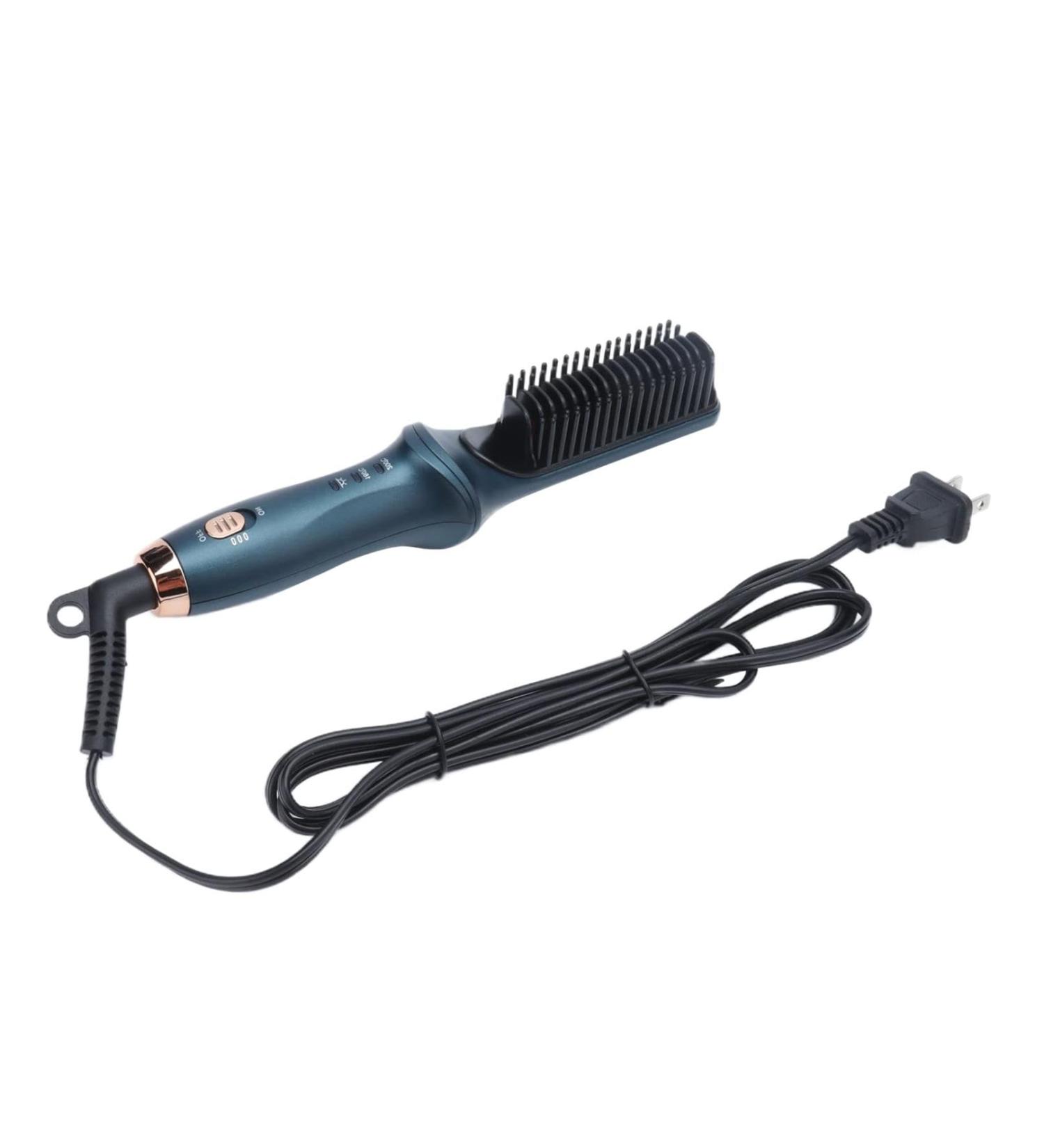 2-in-1 Electric Hair Straightener & Curling Iron - Intelligent Hair Styling Comb for Women - Buy Online on GoSupps.com