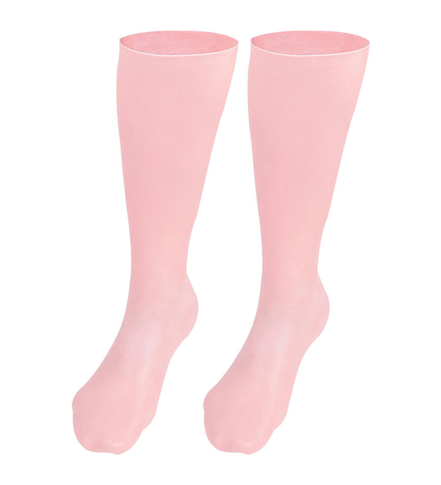 Moisturising Socks Anti Slip Elastic Silicone Socks for Women Comfortable Overnight Gel Socks Reusable Foot Moisturiser Socks for Repairing Dry Feet Cracked Heel Type 2 Calf Socks - Buy Online on GoSupps.com