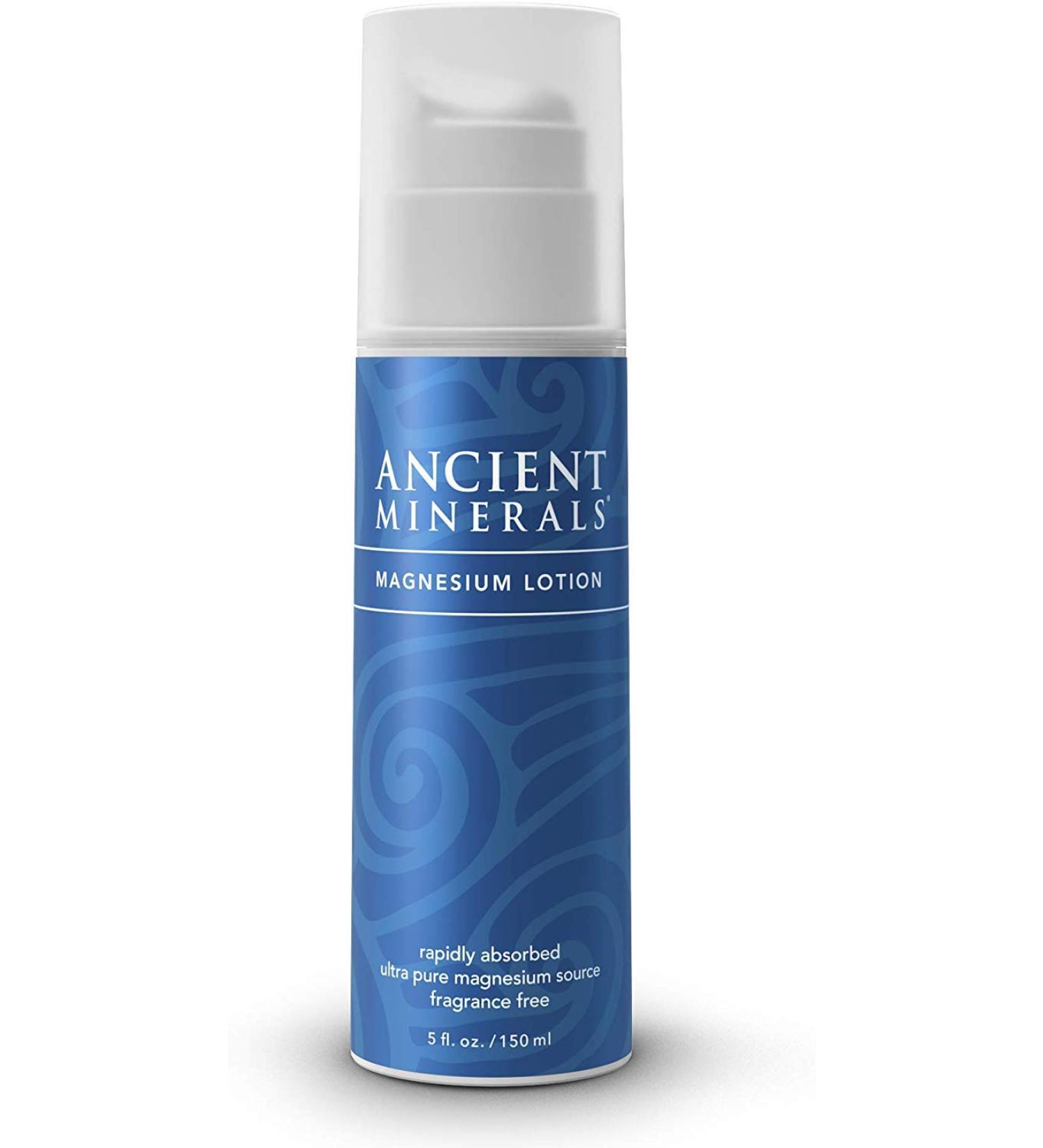 Ancient Minerals Magnesium Lotion 5 oz - Buy Online on GoSupps.com