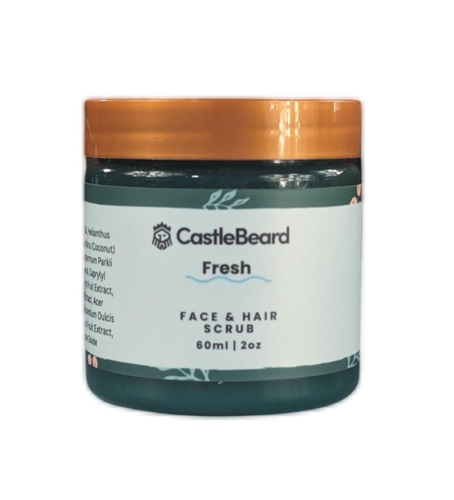 Hair Scalp & Beard Exfoliating Scrub | Deep Moisturizing Formula - International Shipping Available - Buy Online on GoSupps.com