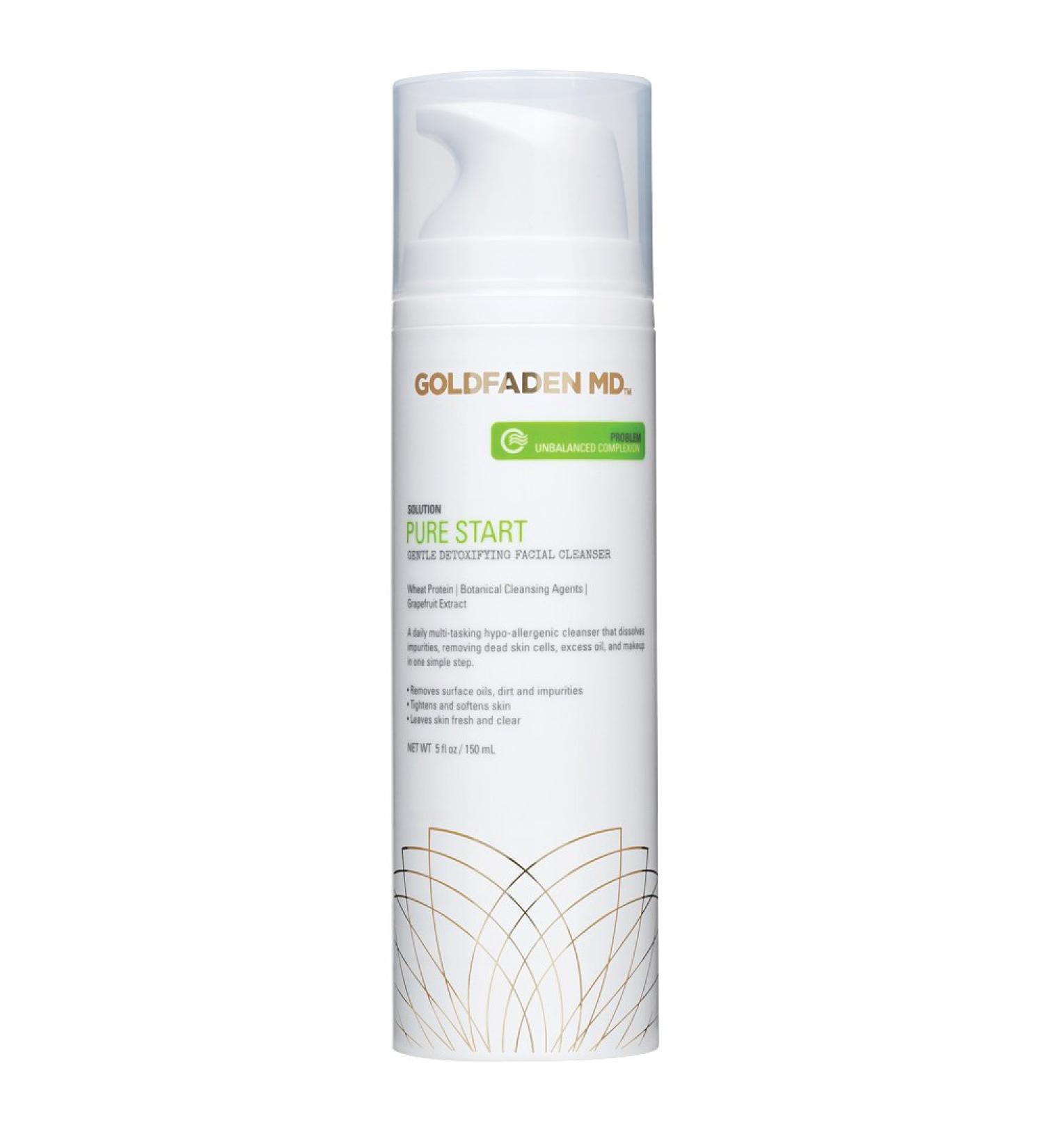 Goldfaden MD Pure Start Gentle Detoxifying Facial Cleanser 5 Fl Oz - Natural Formula | Pack of 1 - Buy Online on GoSupps.com