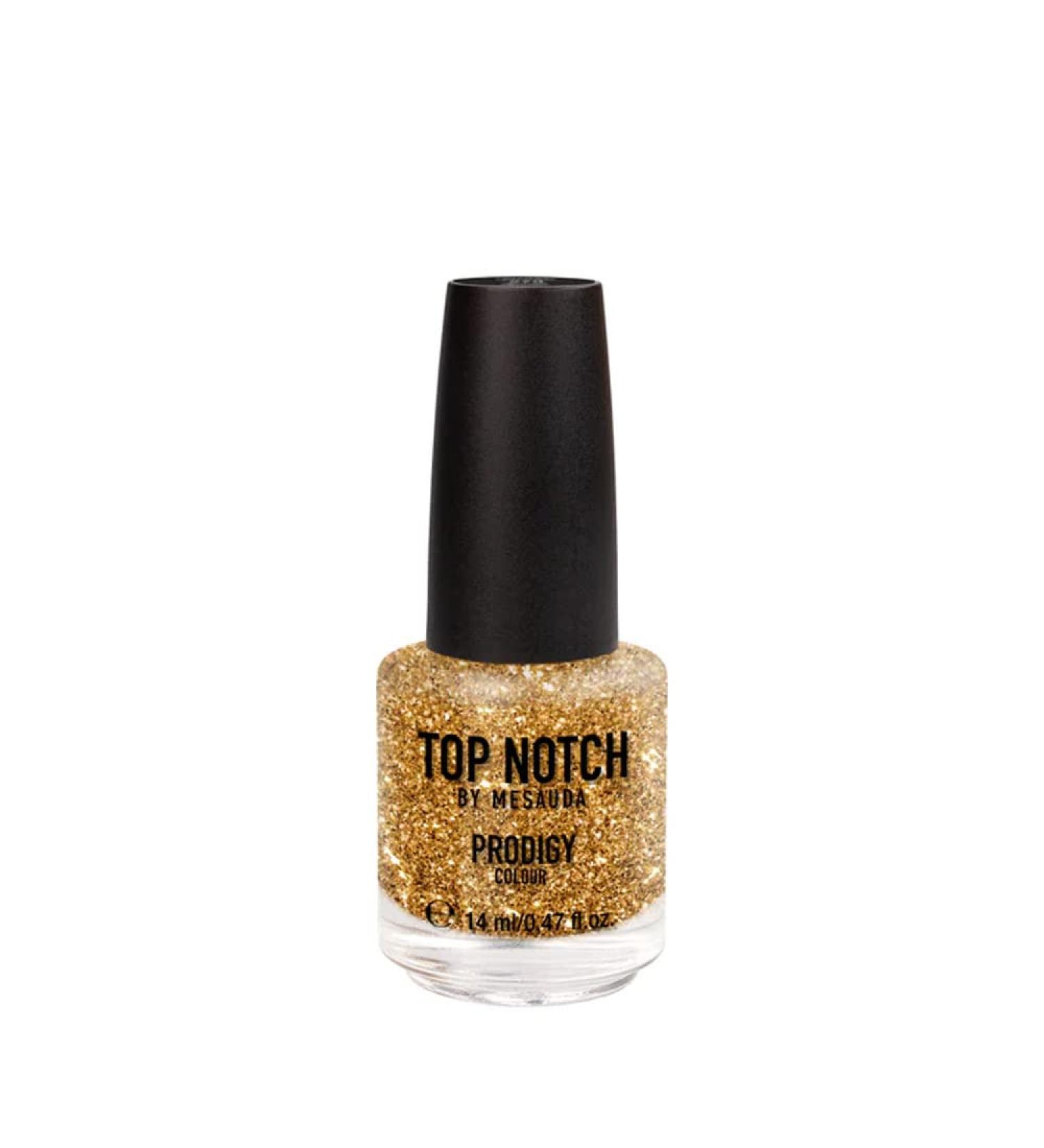 Mesauda Top Notch Prodigy Nail Colour 202 Glitz & Glam 14ml - nail polish