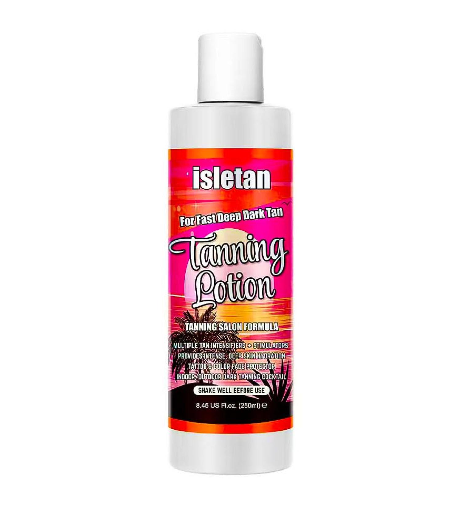 Sunbed Tanning Lotion - Bronzer & DHA Free for Faster Darker Tan | 8.45oz - Outdoor & Indoor Use - Buy Online on GoSupps.com