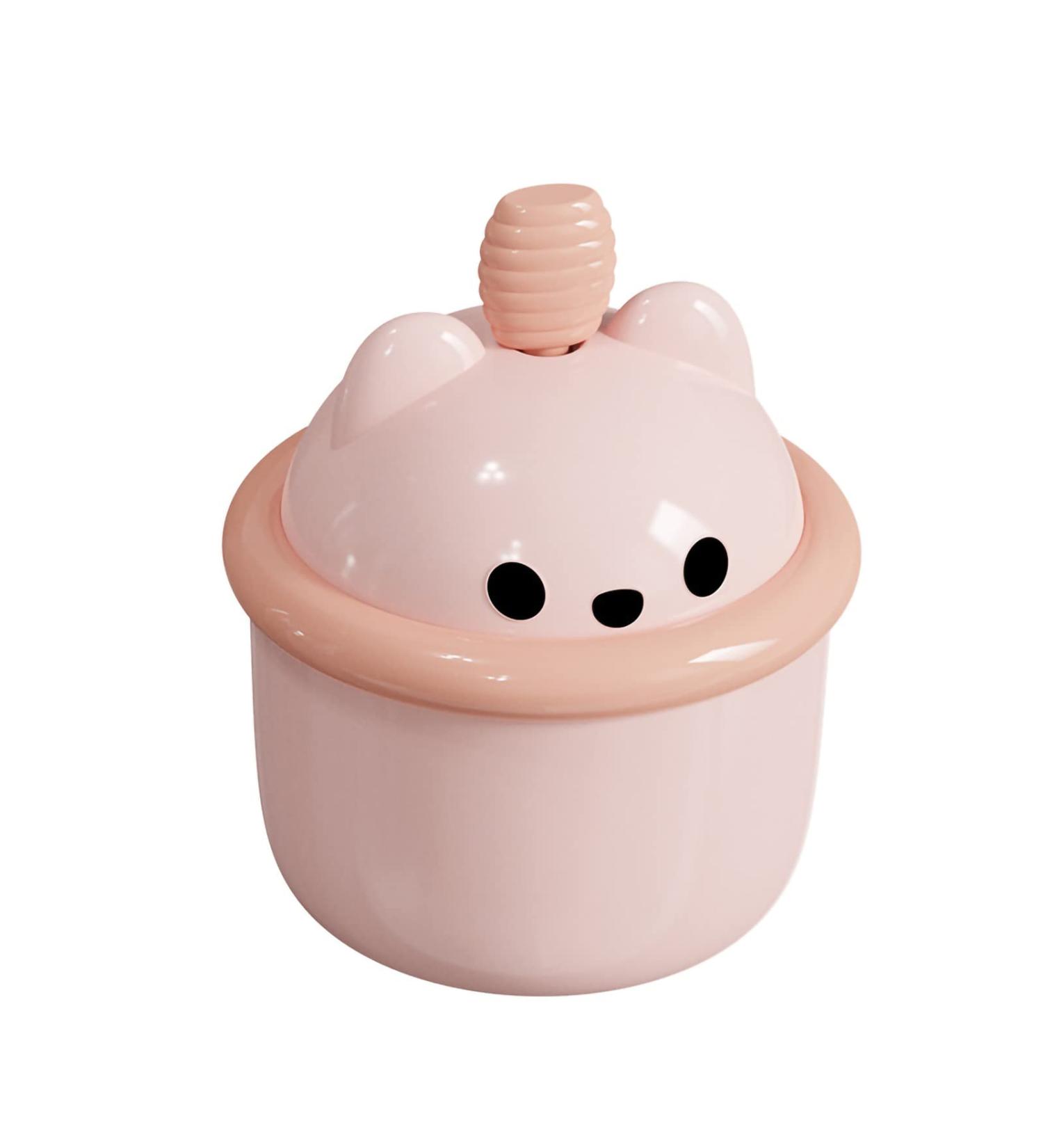 Pink Bear Facial Cleanser Foam Maker - International Shipping | Best Bubble Foamer for Face Wash & Shampoo - Buy Online on GoSupps.com