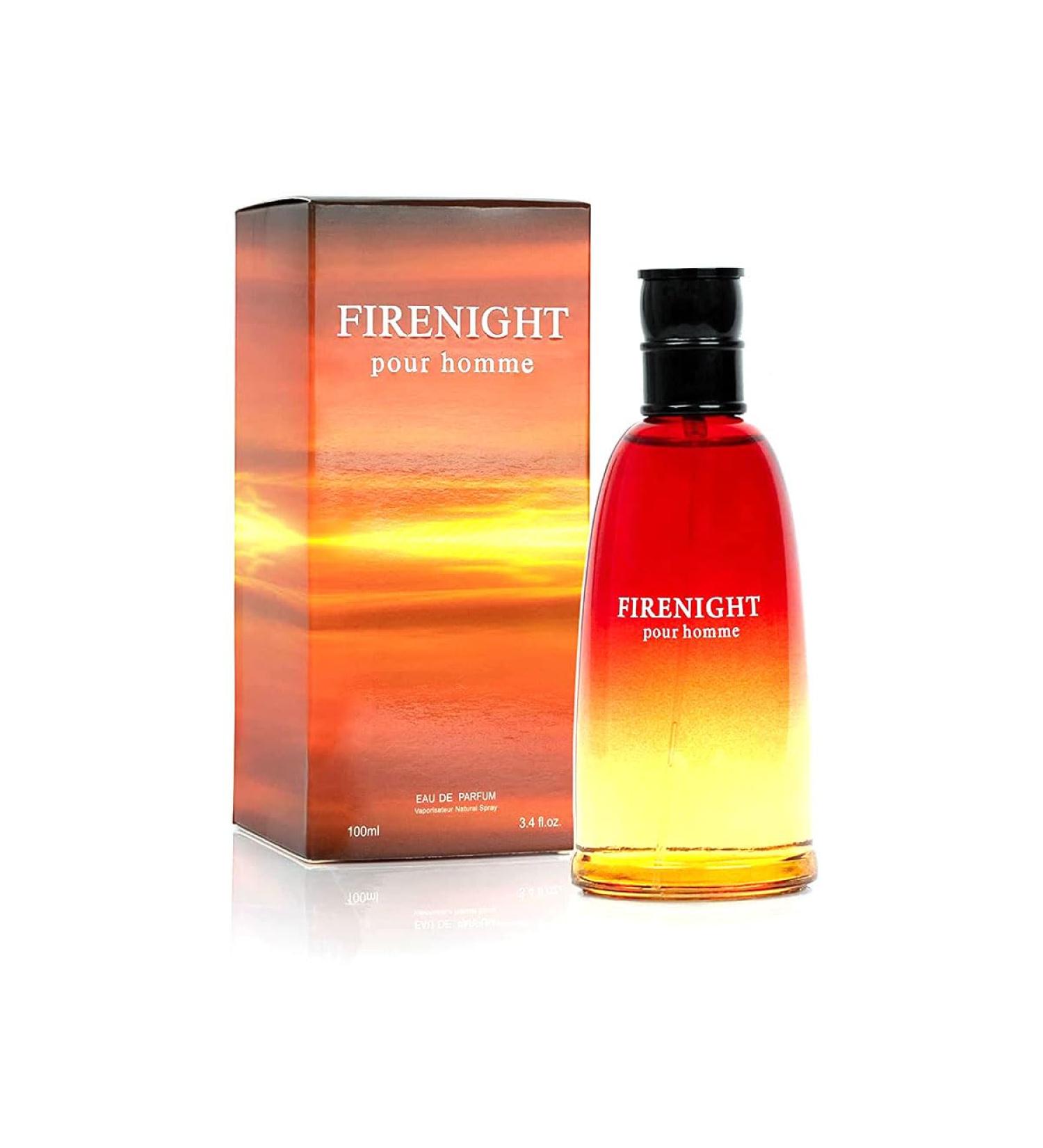 CEROD Secret Plus FireNight Pour Homme Fragrance for Men 3.4 Oz -100 ml/Eau De Parfum Natural Spray Vaporizateur
