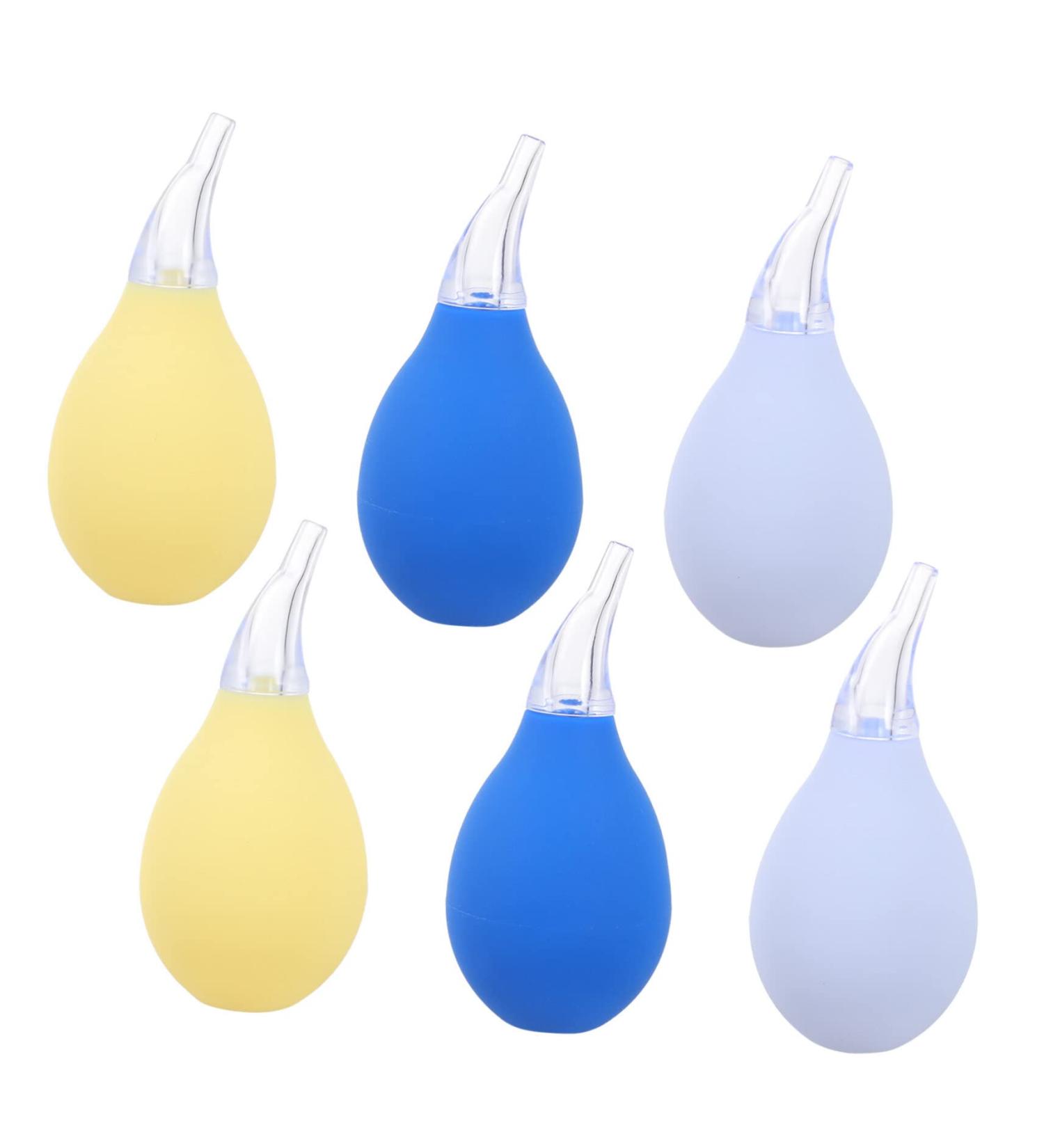 ULTECHNOVO 6pcs Baby Nasal Aspirator Set - Manual Nose Cleaner for Newborns and Infants, Nose Suction Snot Device with Silica Gel Tip - Buy Online on GoSupps.com