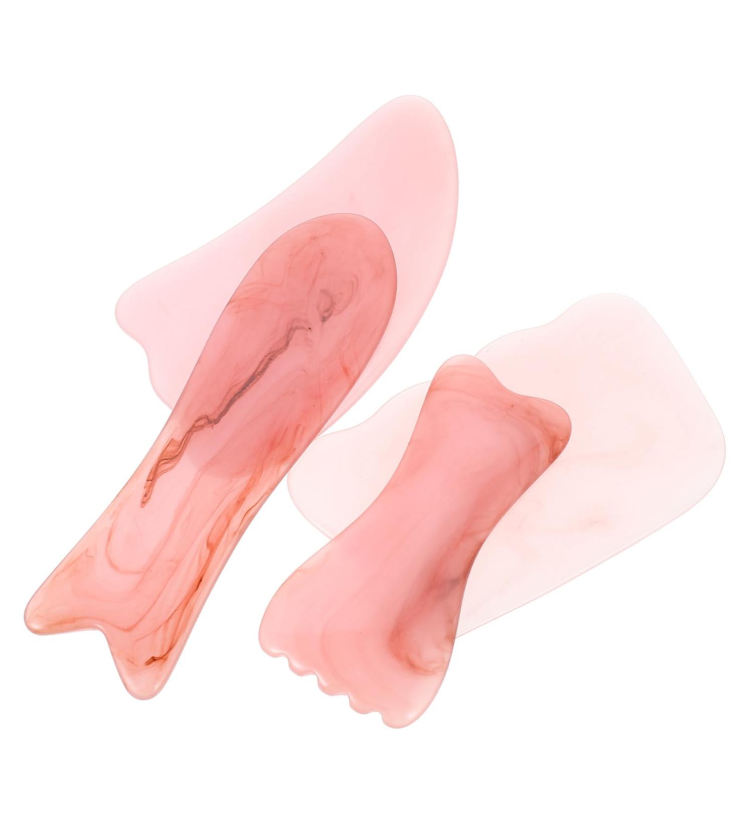 Magiclulu Gua Sha Massage Tool Set - 4 Pieces Steinen Cockroach Scraping Therapy Face Tools for Holistic Relaxation and Skincare - Buy Online on GoSupps.com