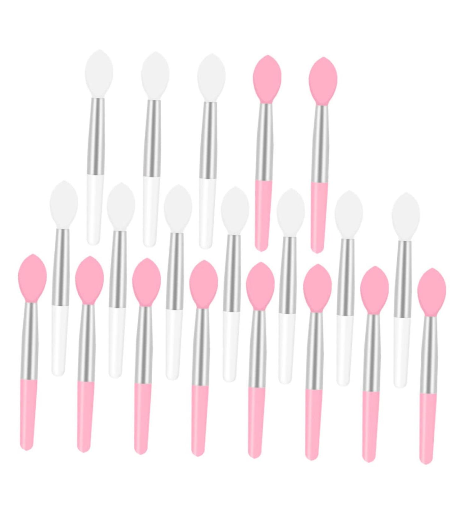 NOLITOY 20pcs Silicone Lip Brush Set | Soft Makeup Applicators for Lips & Face | Ideal for Lip Gloss Lipstick & Lip Mask | High-Quality Beauty Brushes for Flawless Application - Buy Online on GoSupps.com