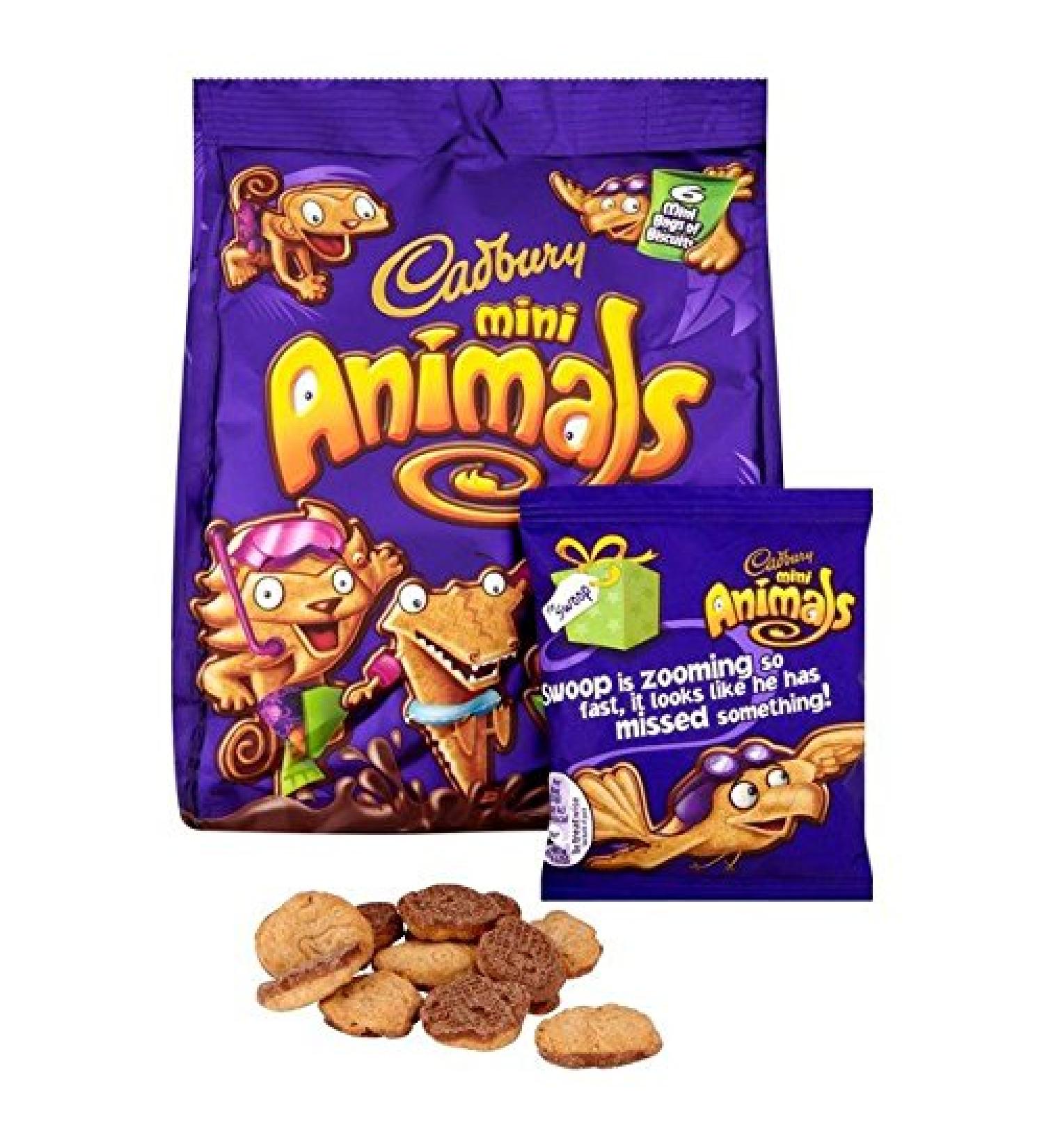Cadbury 22g Mini Animals Pack of 6