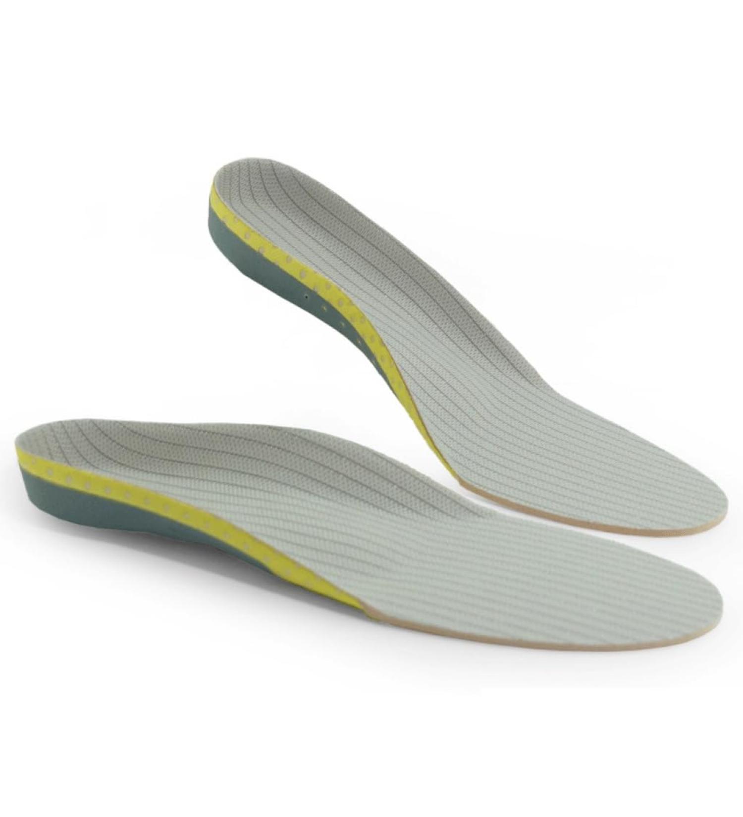CSCDD Comfortable Breathable High Elastic Cushioning Sports Arch Support Insole for Flat & High Arched Feet - Size 36 Gray - Enhance Comfort & Support - Buy Online on GoSupps.com