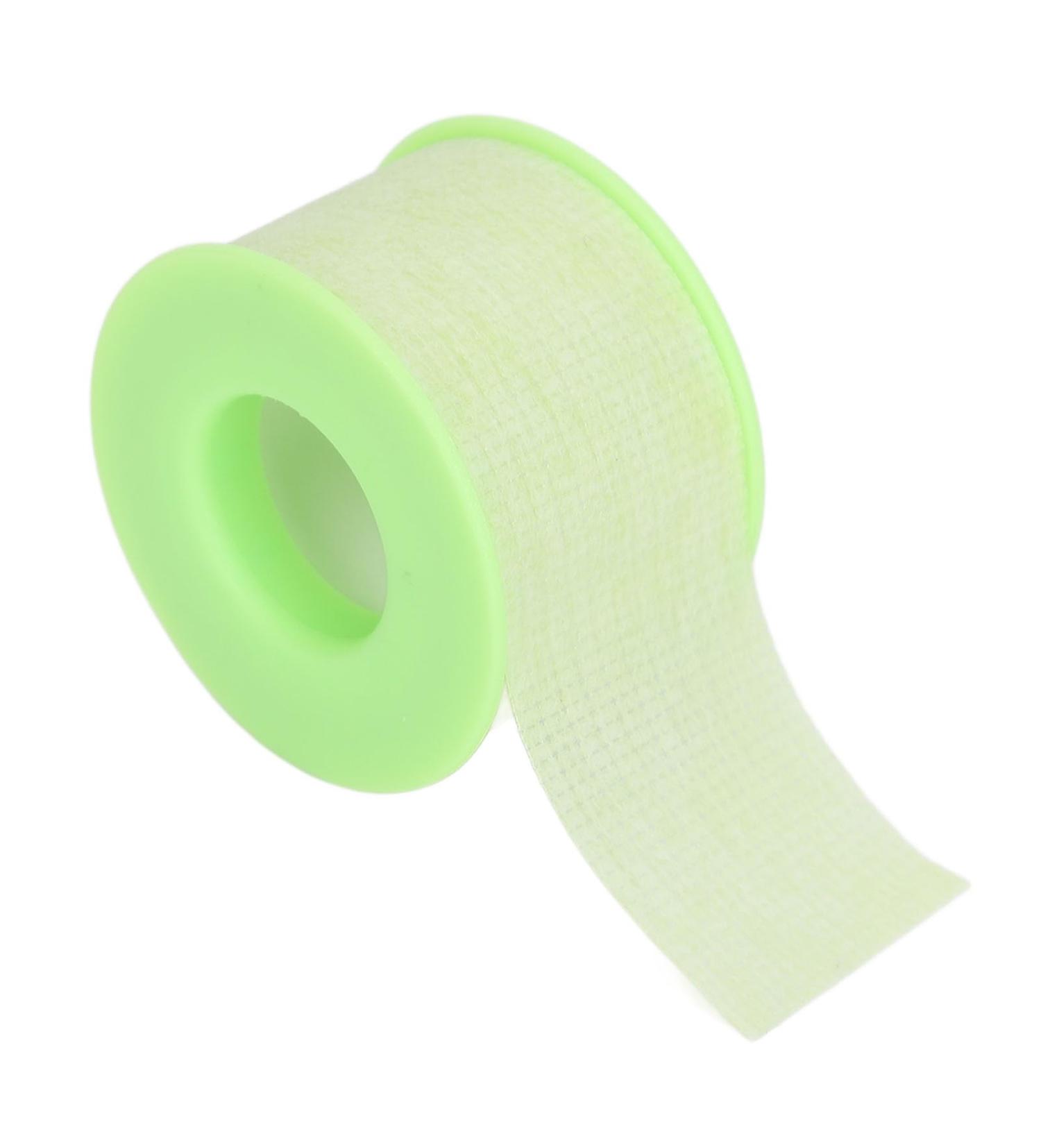 Buy Eyelash Tape - Breathable Waterproof Silicone Gel for Lash Extensions | 2.5cm Green Adhesive Tape - Buy Online on GoSupps.com