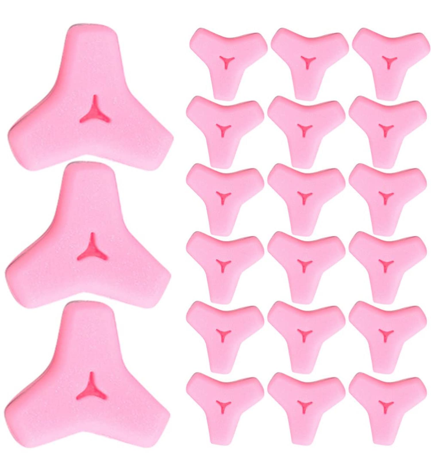 Beavorty 20 Pair Anti-Slip Glasses Ear Handles - Comfortable Silicone Holders for Sunglasses & Glasses | Black & Pink Accessories - Buy Online on GoSupps.com