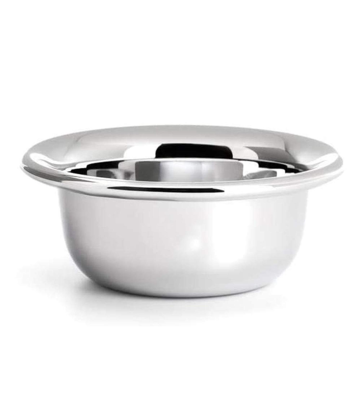 Jag Shaving Robust Stainless Steel Shaving Soap Bowl for Perfect Wet & Clean Shave - International Shipping Available - Buy Online on GoSupps.com