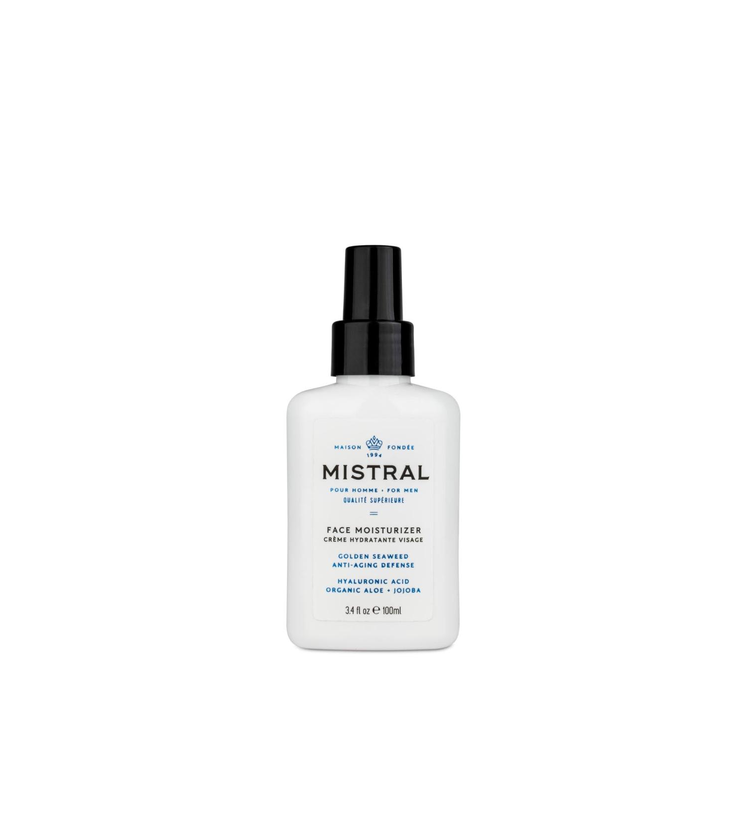 Mistral Men's Face Moisturizer Cream, Cool Marine, 3.4 Fl Oz - Buy Online on GoSupps.com
