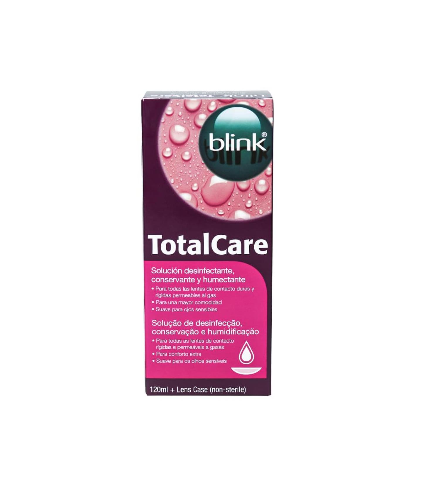 Total Care Gas Permeable & Hard Lens Disinfecting Solution 120ml - Buy Online on GoSupps.com