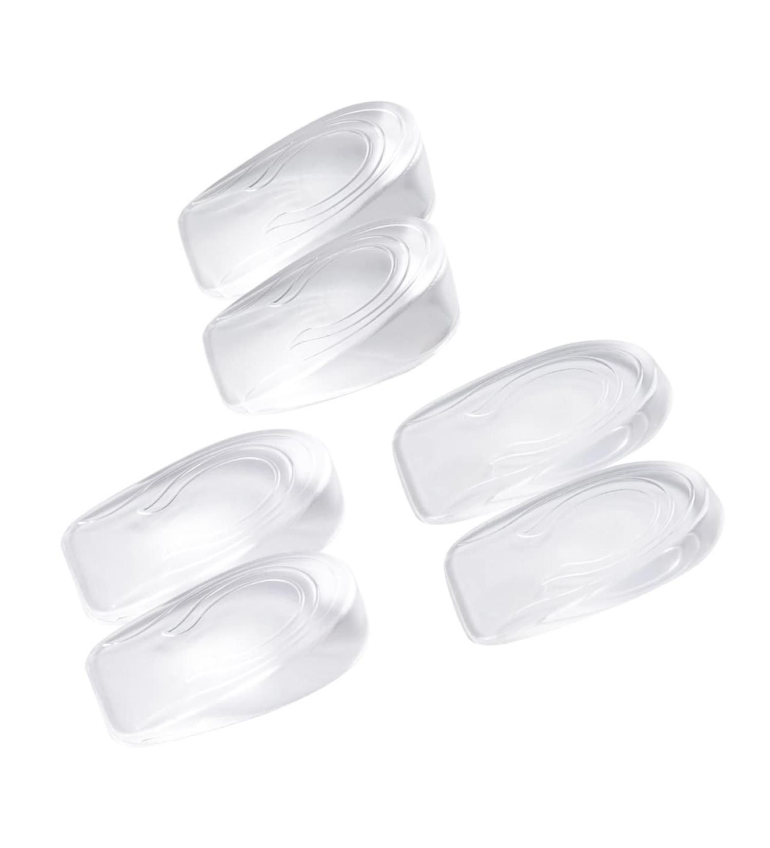 Didiseaon Gel Shoe Inserts - 3 Pairs Breathable Height Increasing Insoles for Men & Women Clear & Comfortable for All-Day Lift - Buy Online on GoSupps.com