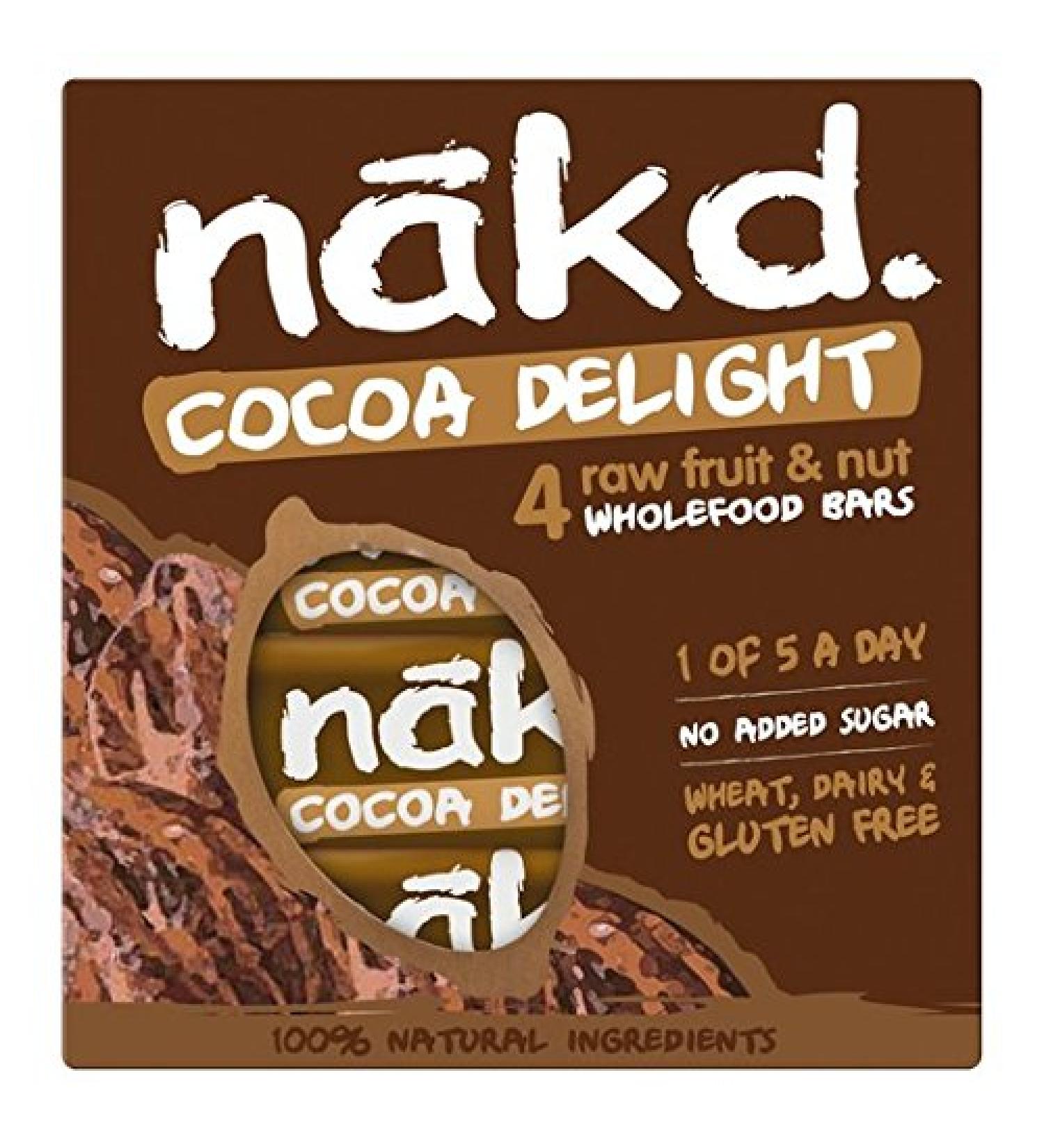 Nakd Nakd Free from Cocoa Delight 4 x 35 g