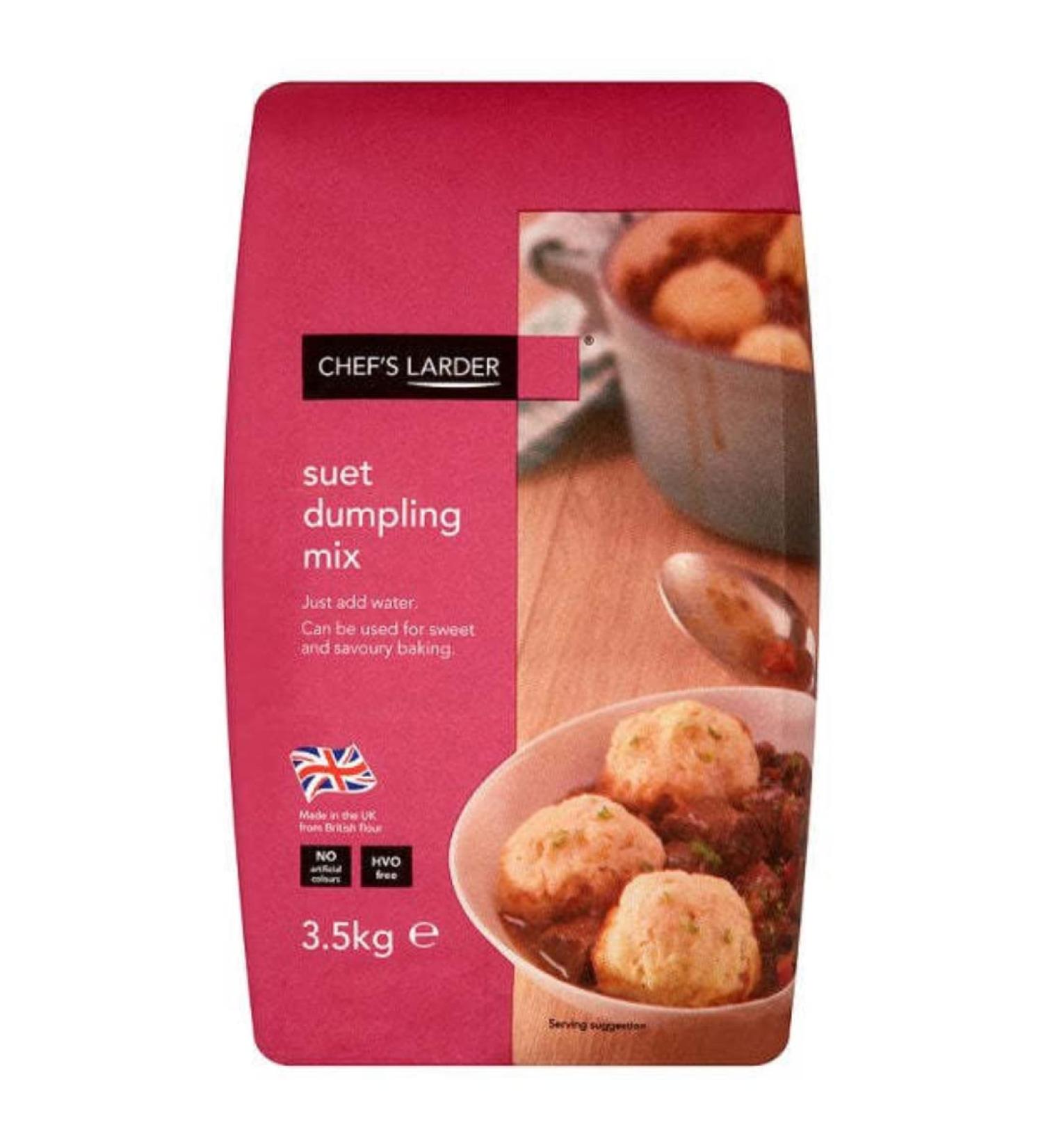 Chef's Lader Suet Dumpling Mix 3.5kg