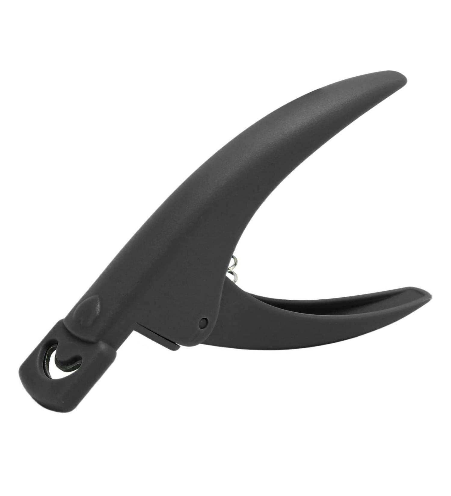 Nail Tip Cutter Nail Tip Trimmer Sturdy Stainless Steel Head DIY Plastic Handle Portable for Nail Salons for Home (Black) - Buy Online on GoSupps.com