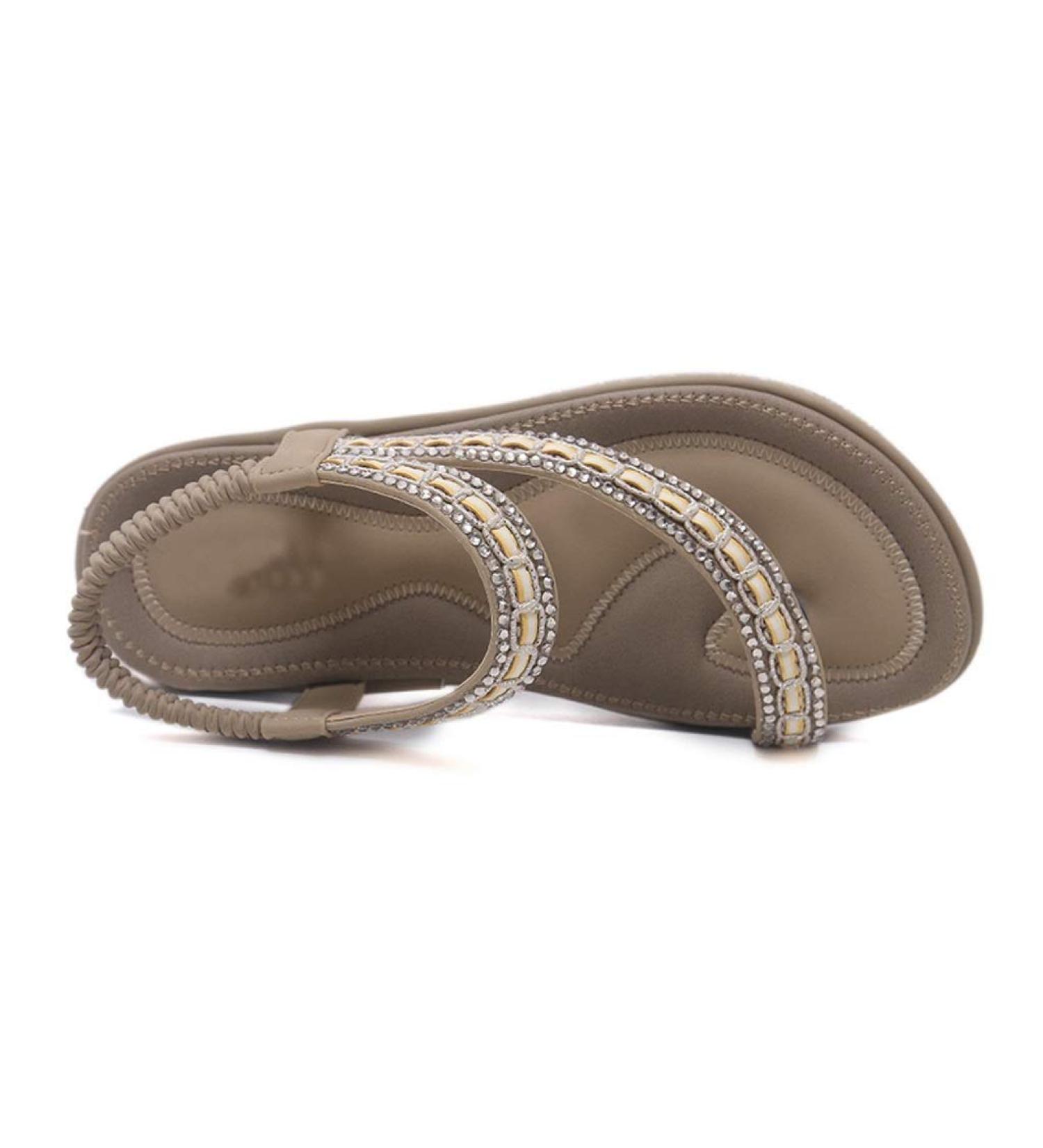 Summer Women s Flat Sandals - Casual Beach Flip Flops | Stylish Female Sandals (Size 5) - Buy Online on GoSupps.com