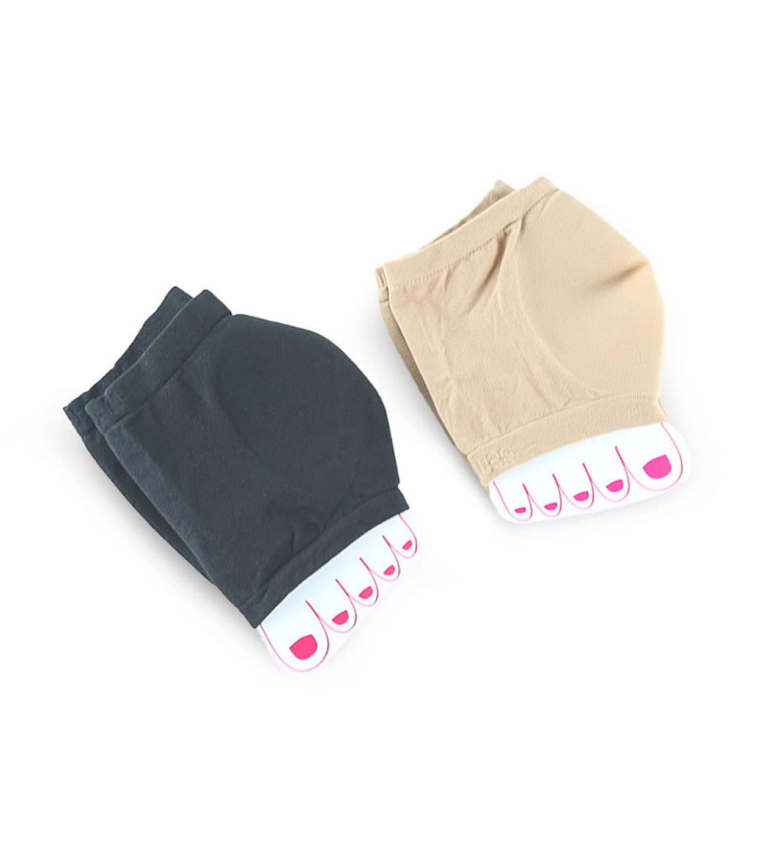 VINTORKY Foot Sock Heel moisturizing Sock Dry feet Socks Heel Protectors for high Heel Shoes Black Heel spa Socks Cracked Heel Socks Heel Sleeves for Cracked Heels Black Gel Damping Insole - Buy Online on GoSupps.com