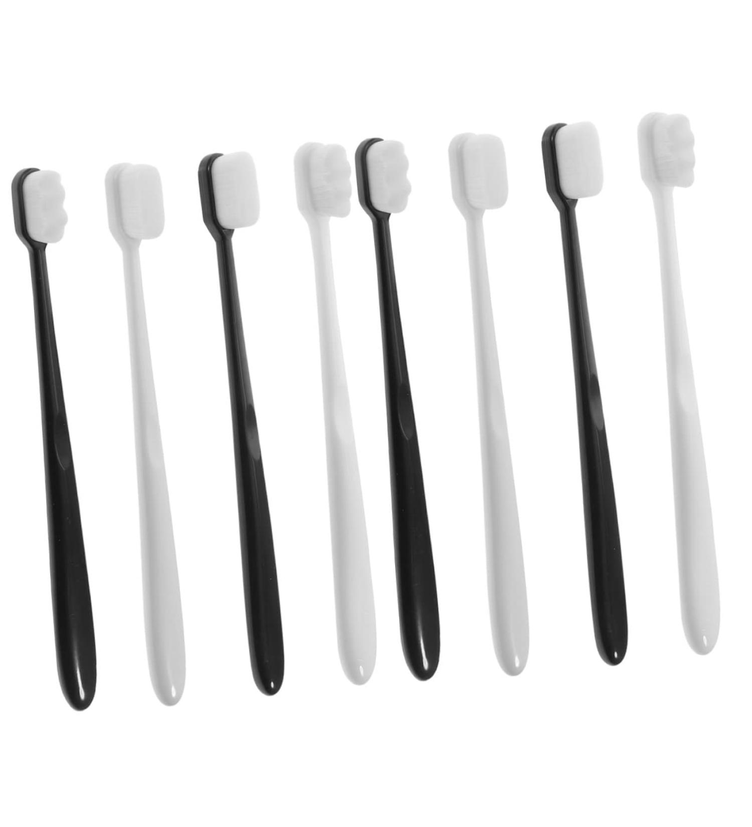 Healeved 8 Pcs Soft Travel Toothbrush Set for Kids - Durable & Gentle Bristles - Ideal for On-the-Go Oral Care - Buy Online on GoSupps.com