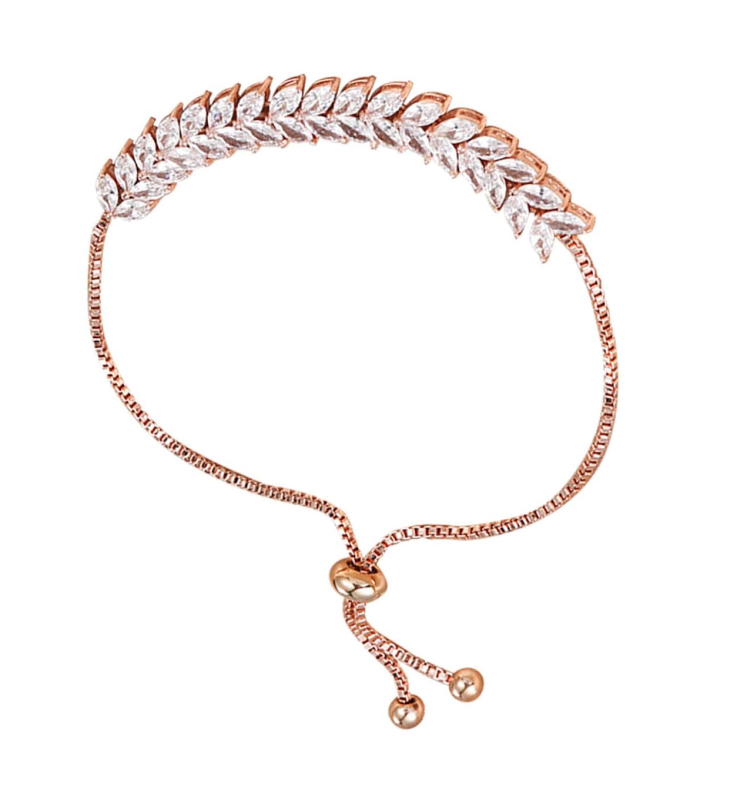 PACKOVE High-end Simple Bracelet Adjustable Bracelet Metal Bracelets Enamel Teakettle World Map Wall Clock Crystal Bracelet Tennis Wristband Bracelets for Girls Accessories Zircon Wedding - Buy Online on GoSupps.com