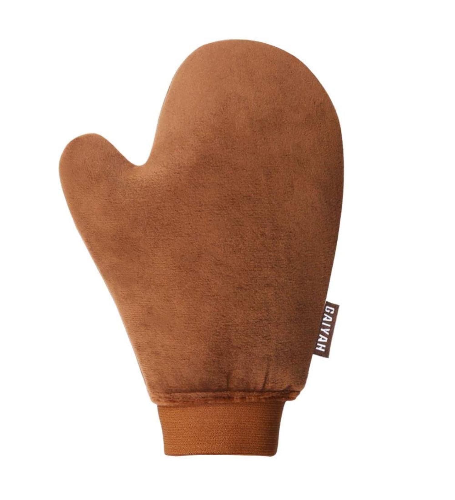 GAIYAH Self Tanning Mitt Applicator - Streak-free Fake Tan Mitt with Anti-slip Elastic Wrist for Seamless Application - Buy Online on GoSupps.com