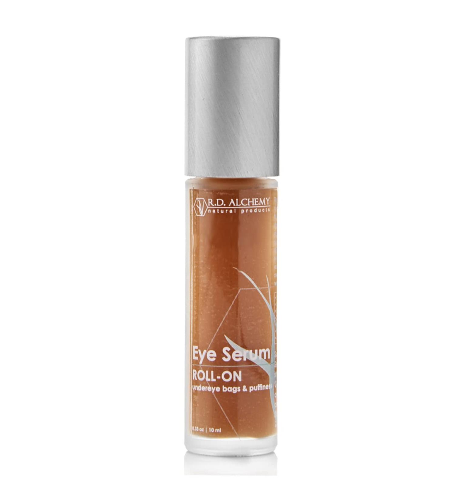 RD Alchemy Organic Eye Serum Roll-On for Dark Circles, Bags & Wrinkles - Caffeine, Peptide & Retinol Formula for Firming Eye Area - Buy Online on GoSupps.com