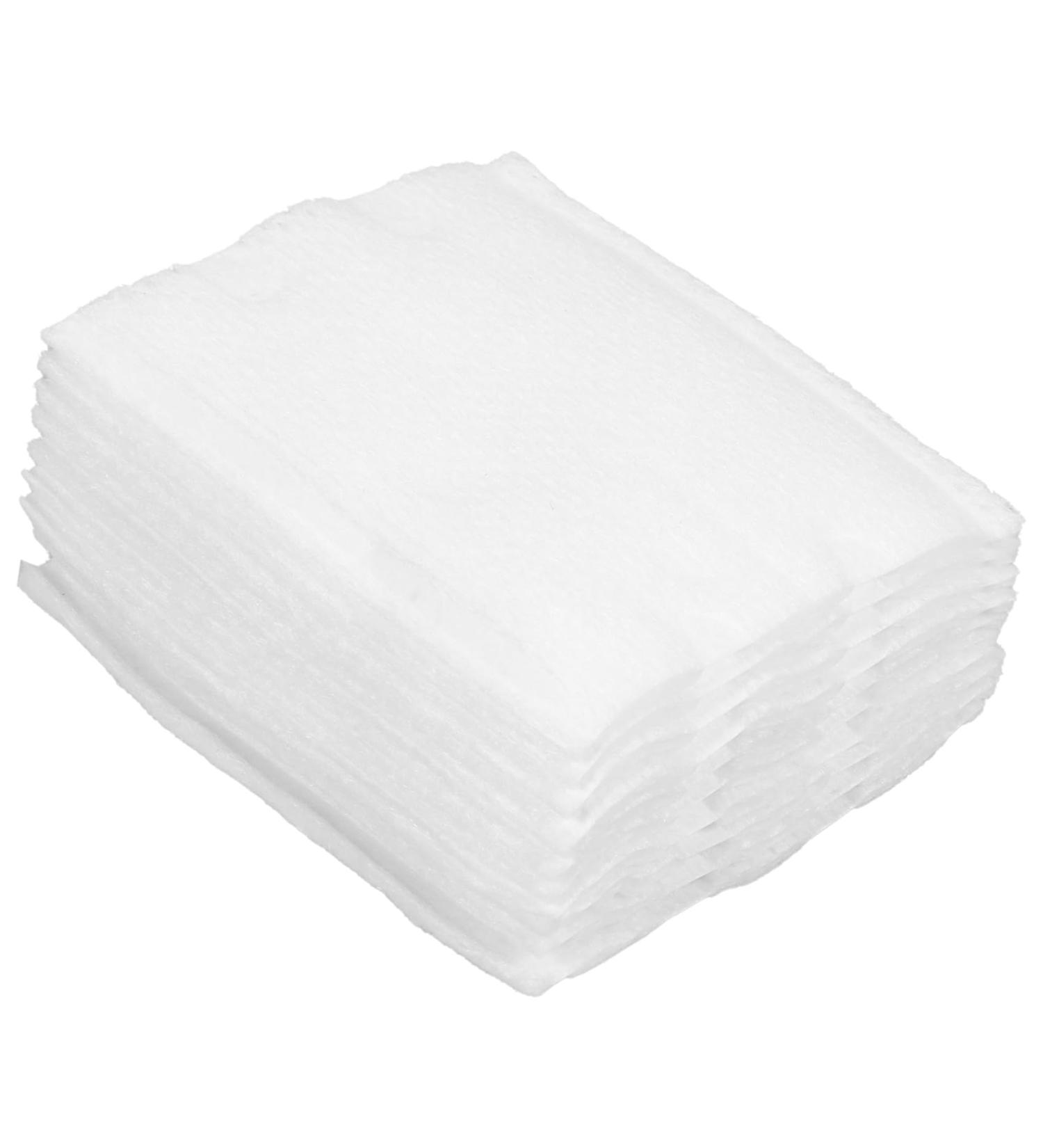Lizusidtsy 100Pcs Cotton Wipes Organic Travel Packing Cotton Pad Tissue Napkin - Buy Online on GoSupps.com