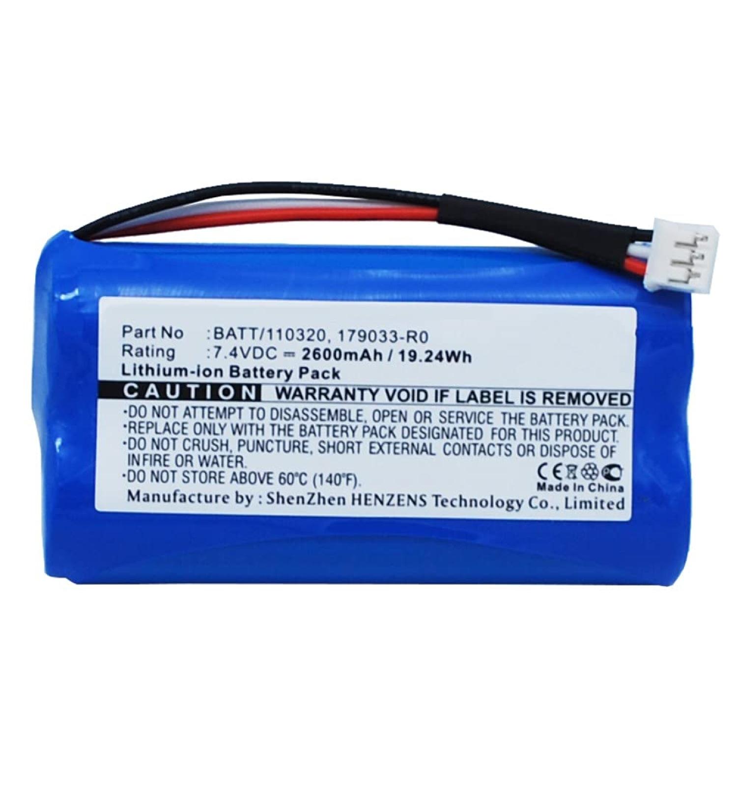 Synergy Digital Battery Compatible with Fresenius infusion pump Fresenius Voluma Infusionspump Volumat Agilia Infusionspump Volumat Agilia D Battery (7.4 Li-ion 2600mAh)