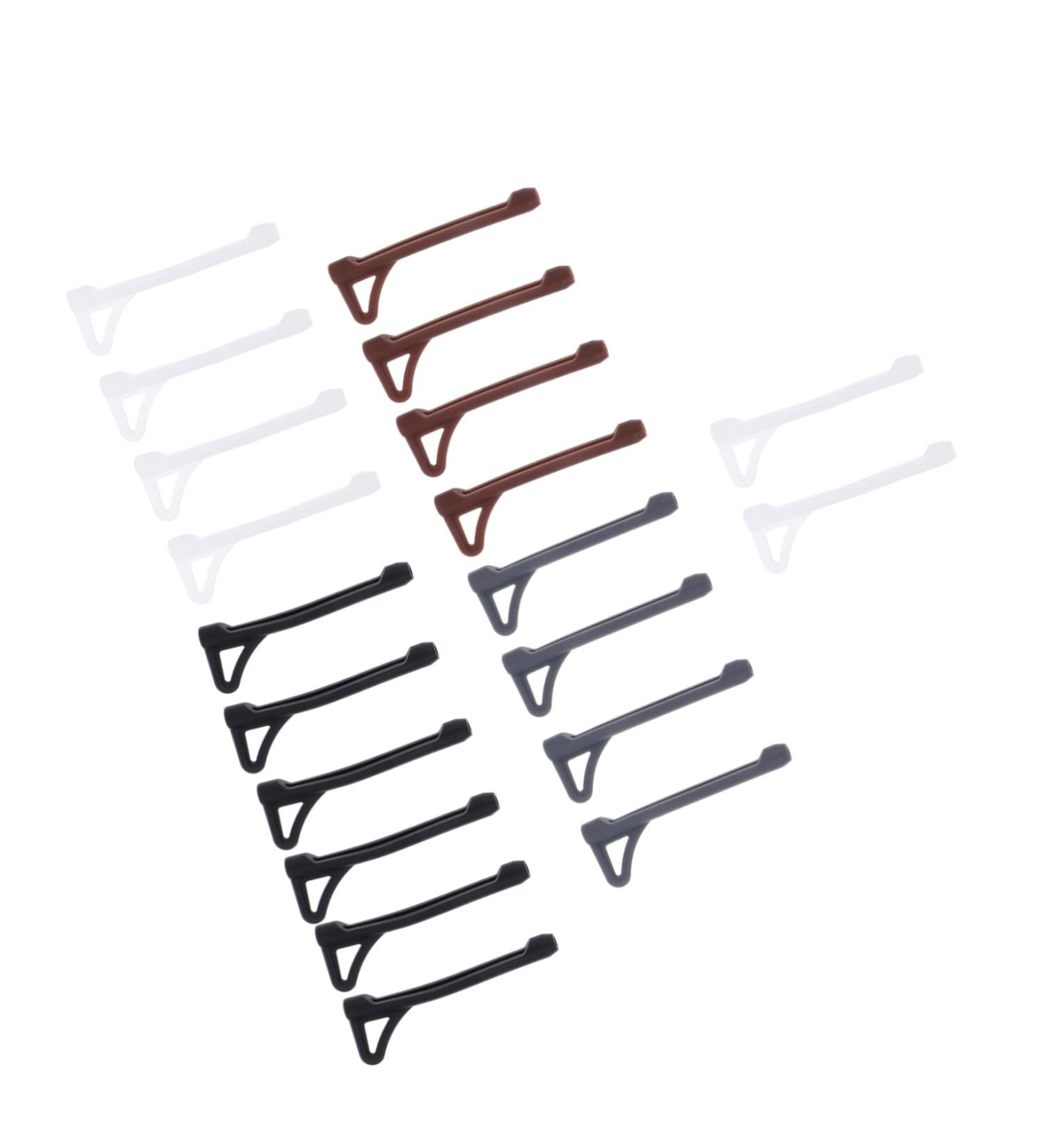 Osaladi 10 Pairs Anti-Slip Rubber Covers for Glasses - Sturdy & Durable Solutions for Secure Fit - Buy Online on GoSupps.com