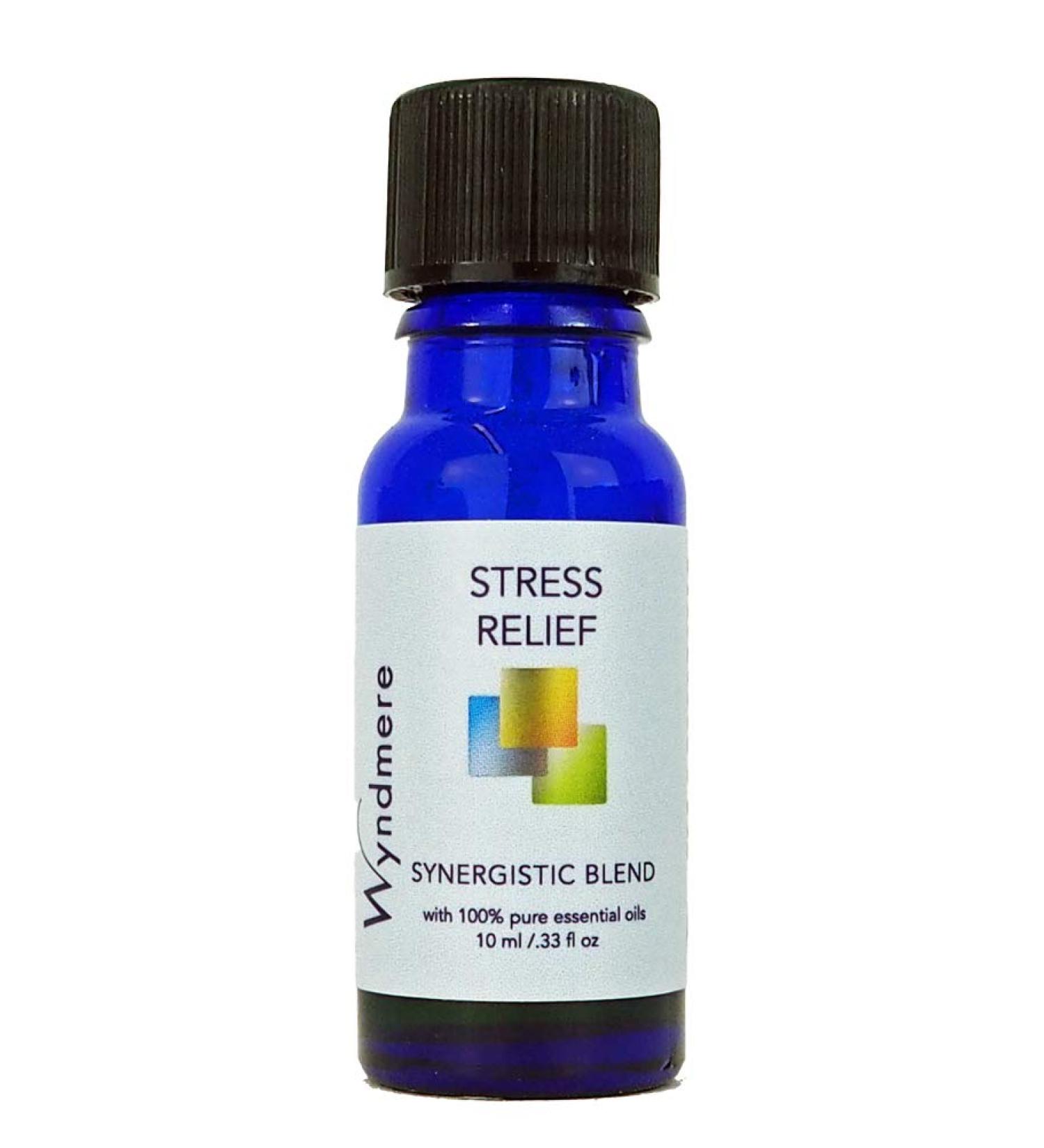 Wyndmere Stress Relief Essential Oil Blend - 100% Pure Therapeutic Quality - Soothing & Calming Aromatherapy - 10ml - International Shipping Available - Buy Online on GoSupps.com