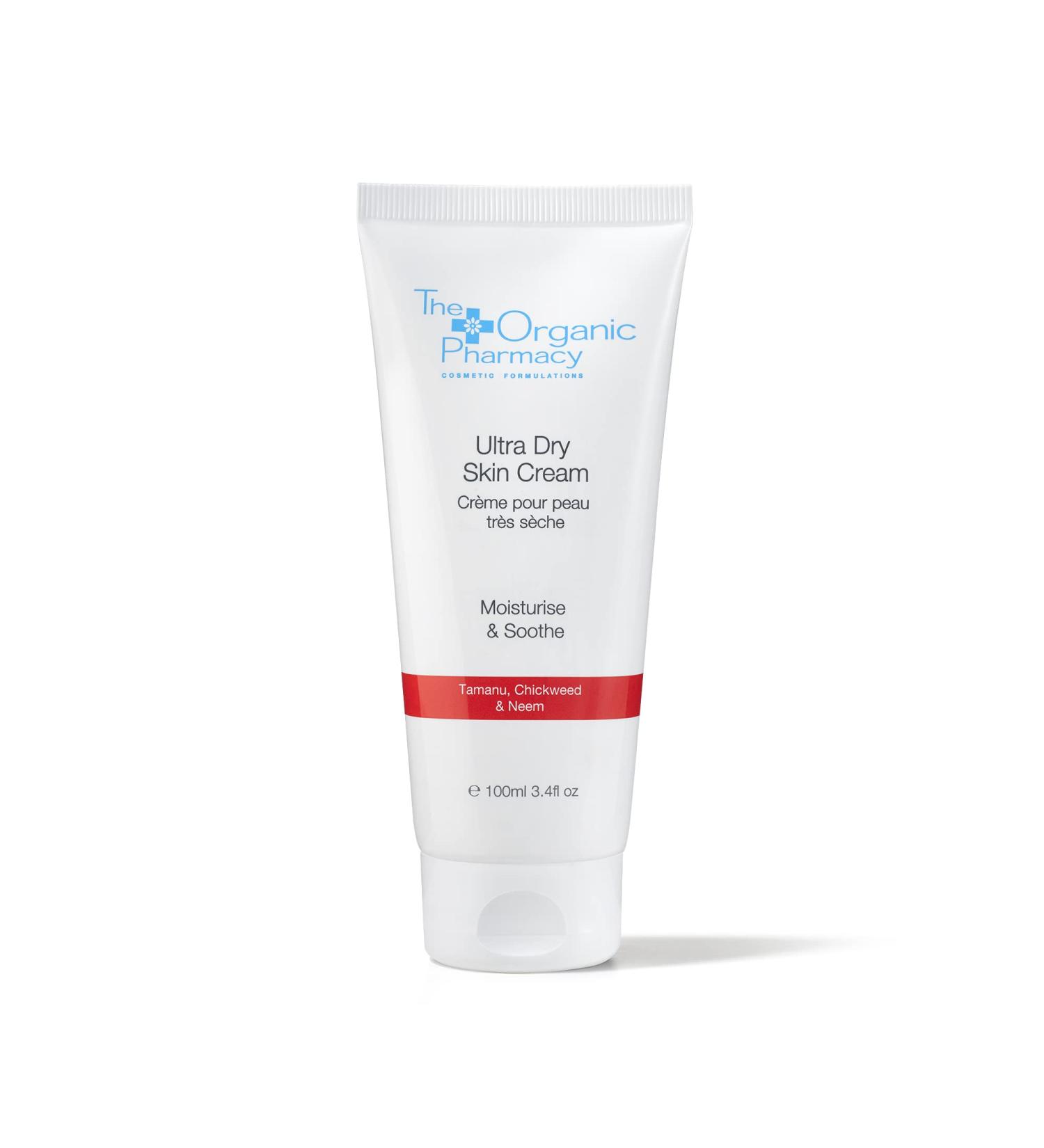 Buy The Organic Pharmacy Ultra Dry Skin Cream 100 ml - Best Natural Moisturizer for Dry Skin - International Shipping Available - Buy Online on GoSupps.com
