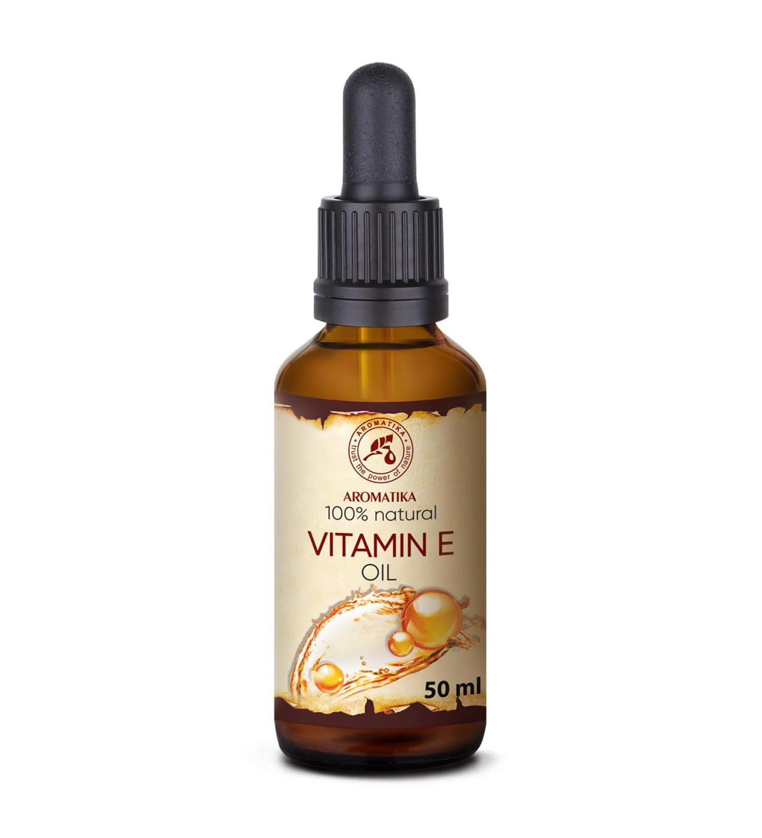 Vitamin E Oil 50ml Nourishing Face & Body Care | Hair & Cosmetics - 1 Pack - Buy Online on GoSupps.com
