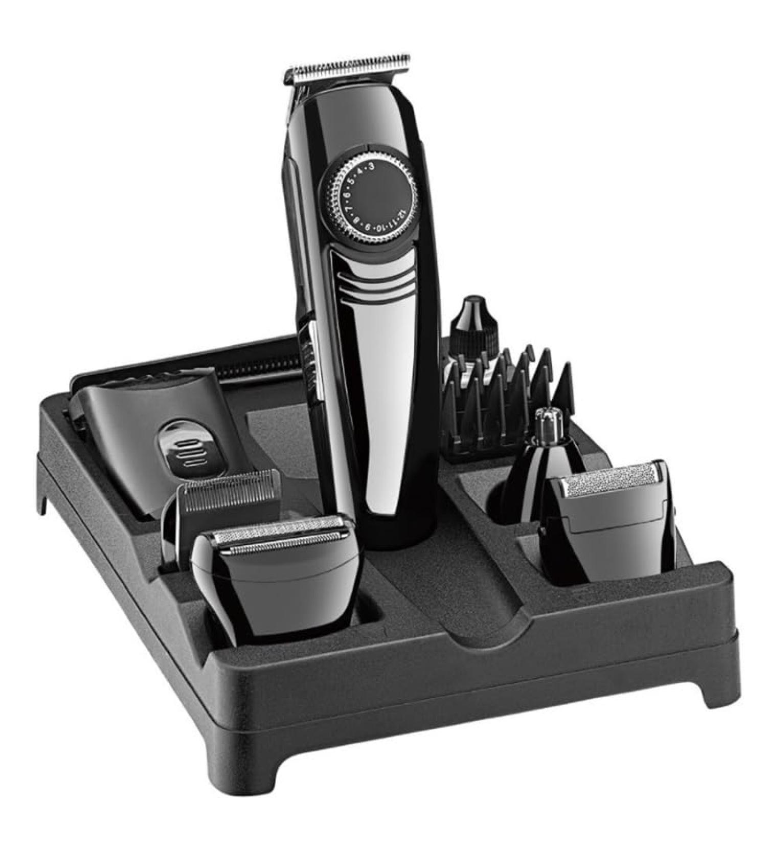 All-in-One Hair Clippers & Grooming Kit for Men | Adjustable Beard Trimmer & Electric Shaver | Worldwide Shipping - Buy Online on GoSupps.com