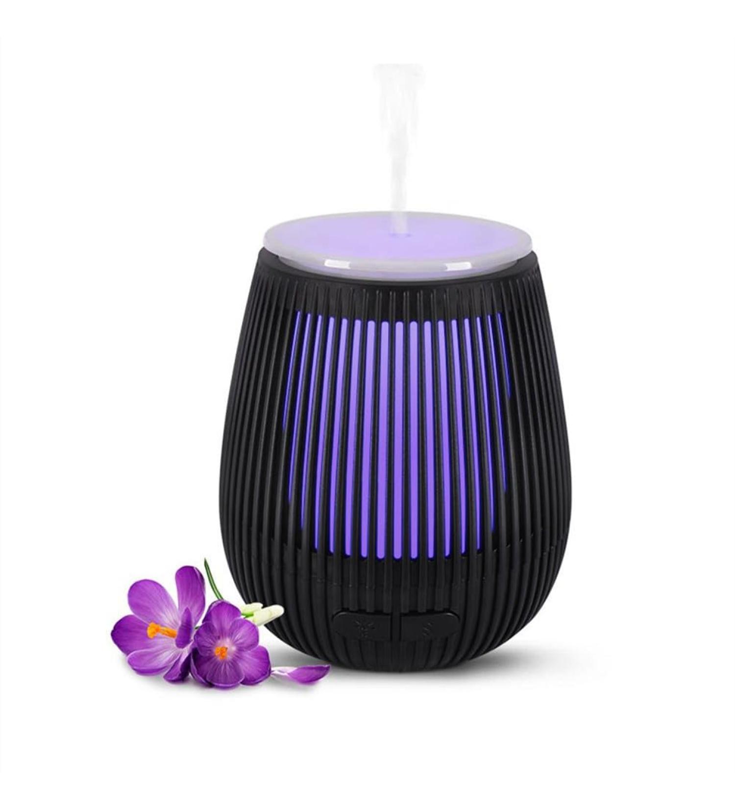 Mini USB Aroma Diffuser - Ultrasound Air Humidifier with Colorful Lights for Essential Oils - 100ml Desktop Office Use - Buy Online on GoSupps.com