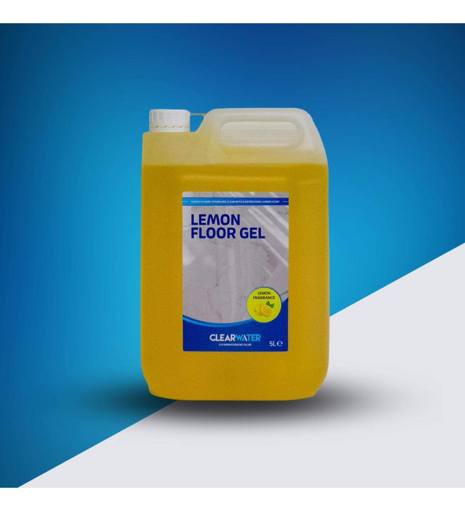 Lemon Floor Gel Cleaner - 5L - Buy Online on GoSupps.com